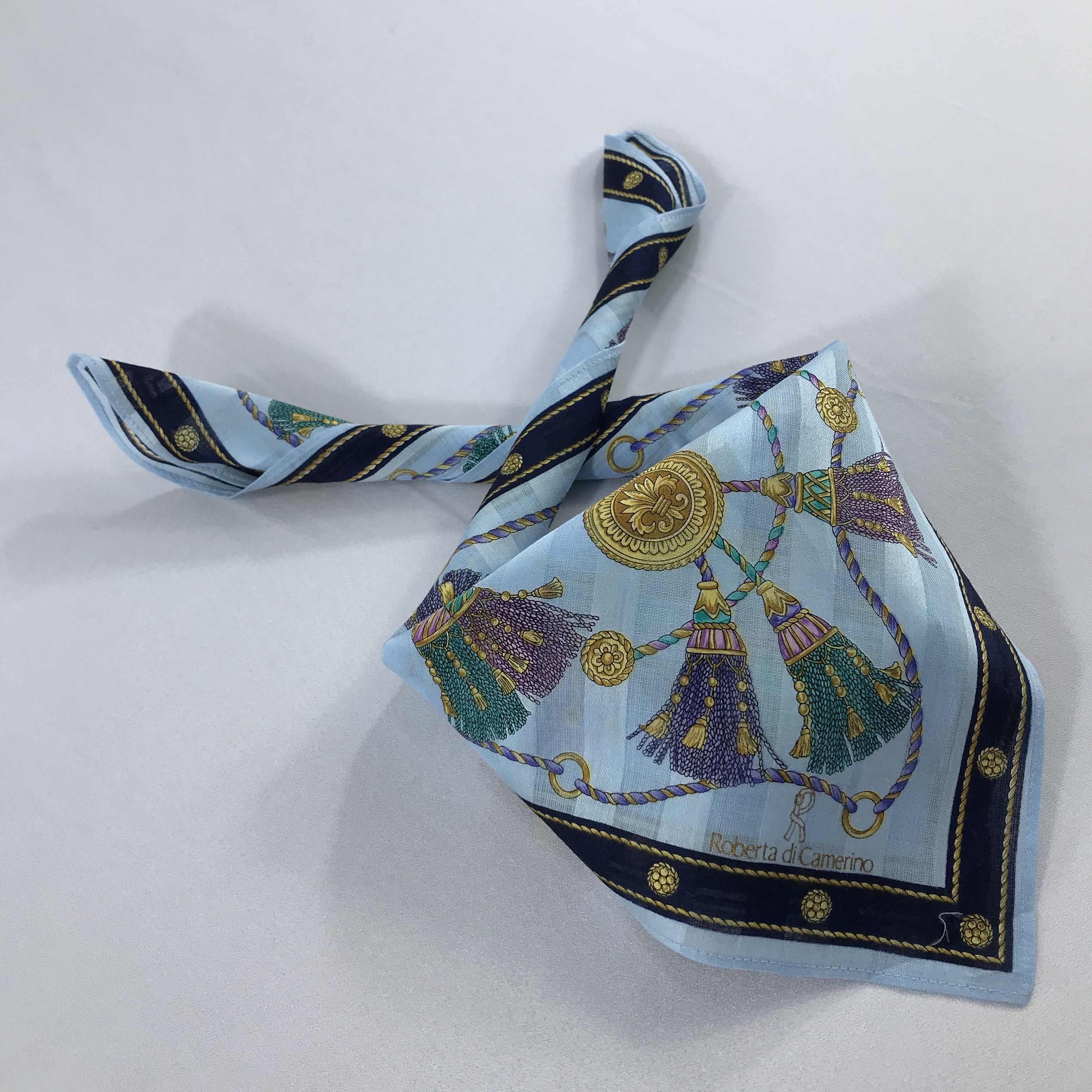 Roberta di Camerino Roberta Di Camerino Bandana /Handkerchief/Neckerchief -S2066 Size ONE SIZE - 4 Thumbnail