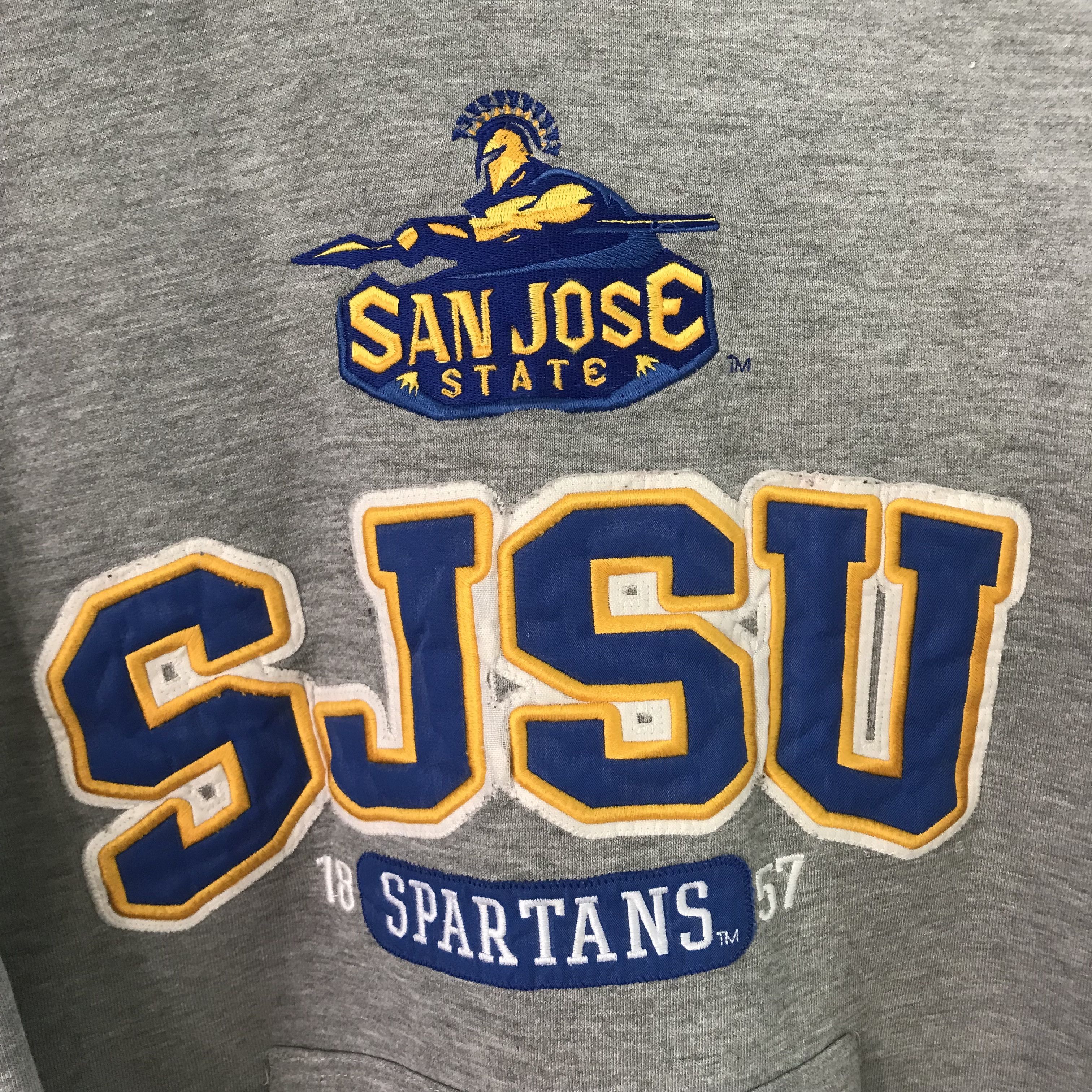 Vintage Vintage San Jose State University Grey Sweater - 382 Size US M / EU 48-50 / 2 - 4 Thumbnail