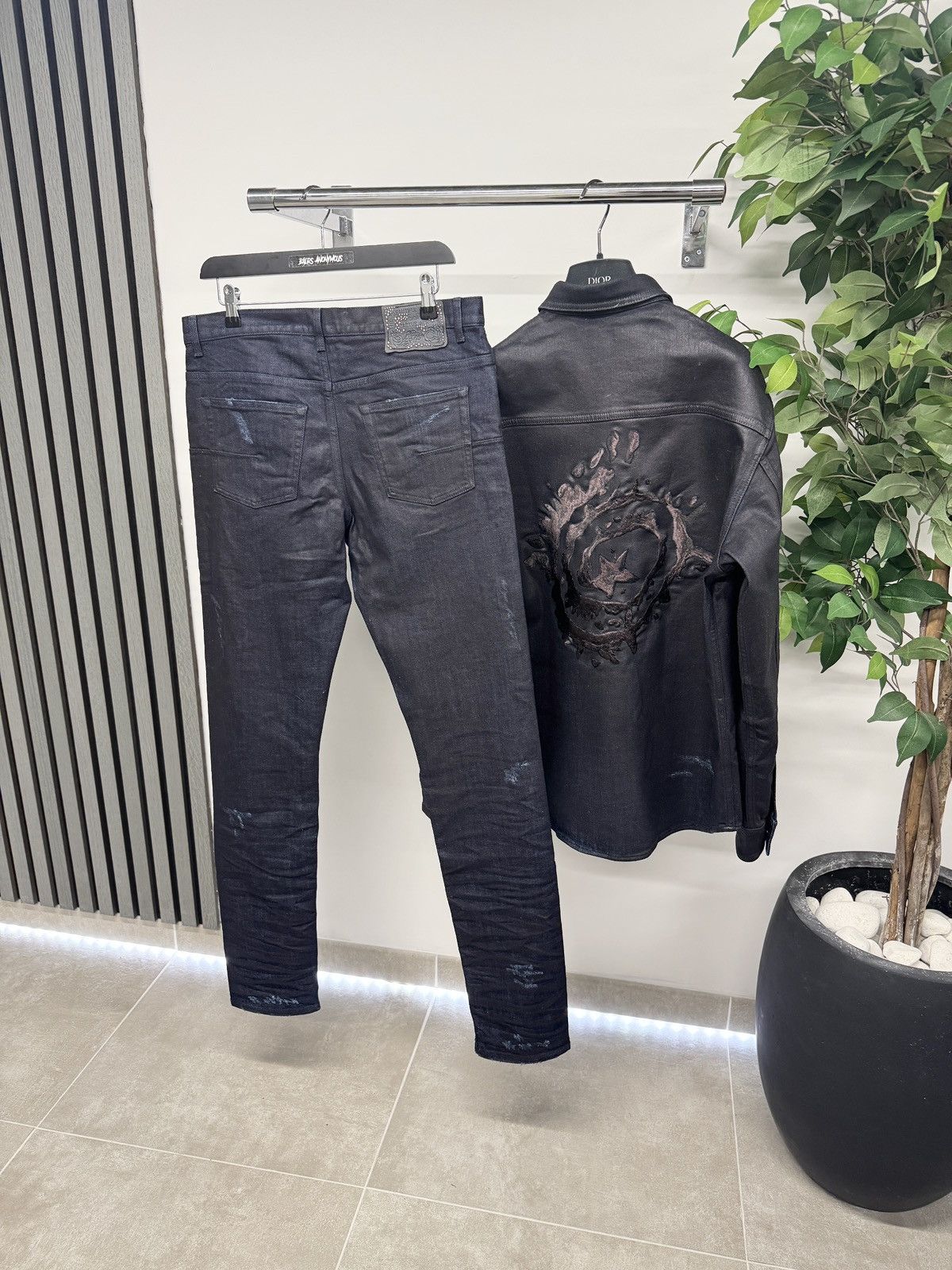 Dior Dior x Cactus Jack Overshirt & Jeans In Blue RRP £3255 Size US M / EU 48-50 / 2 - 2 Thumbnail