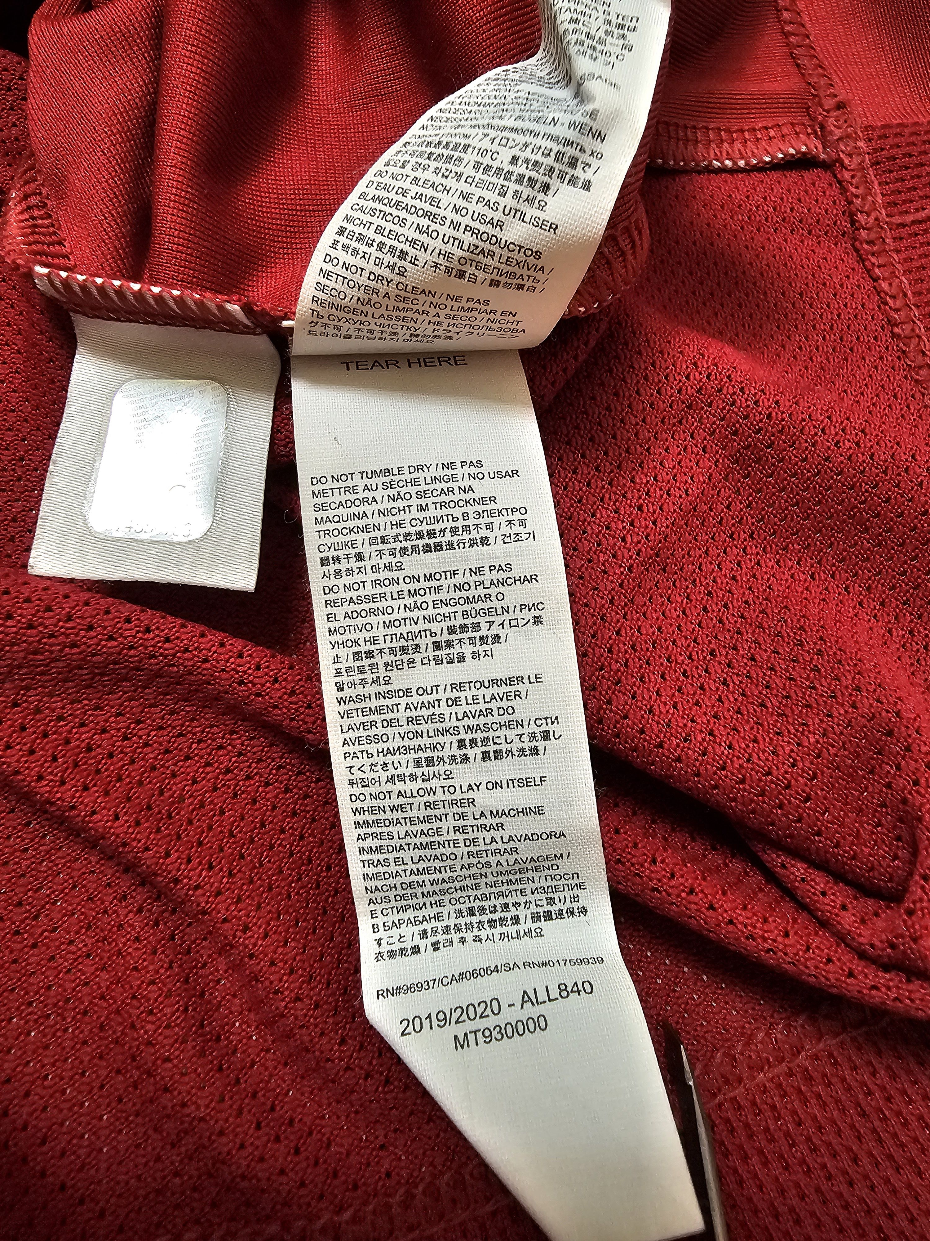 New Balance LIVERPOOL 2019 2020 MANE HOME FOOTBALL SHIRT SOCCER JERSEY Size US M / EU 48-50 / 2 - 9 Thumbnail