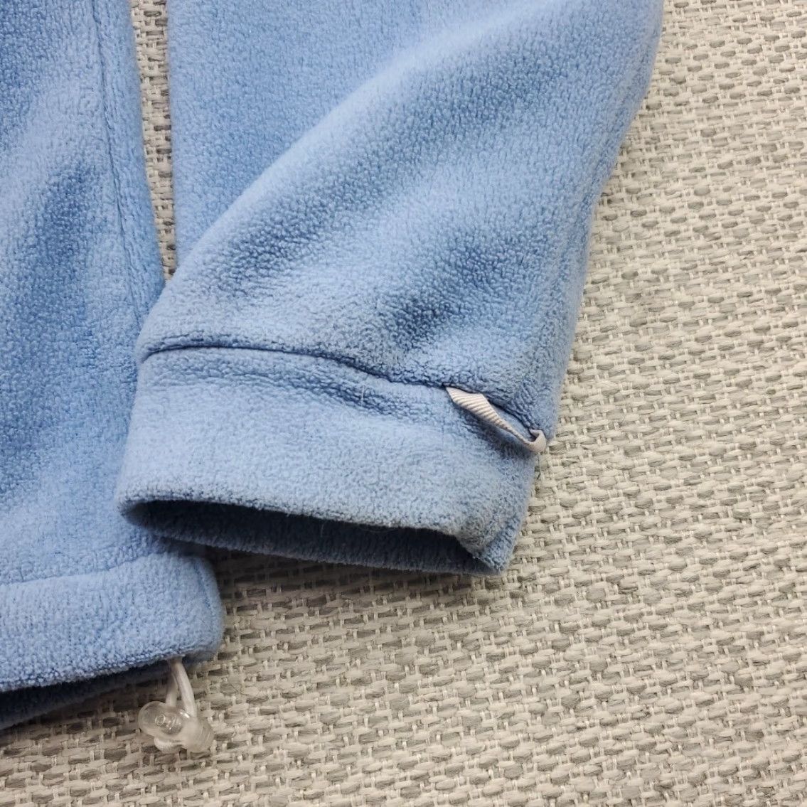 Vintage Columbia Core Jacket Womens 1X Plus Fleece Full Zip Long Sleeve Light Blue Size XL / US 12-14 / IT 48-50 - 6 Thumbnail