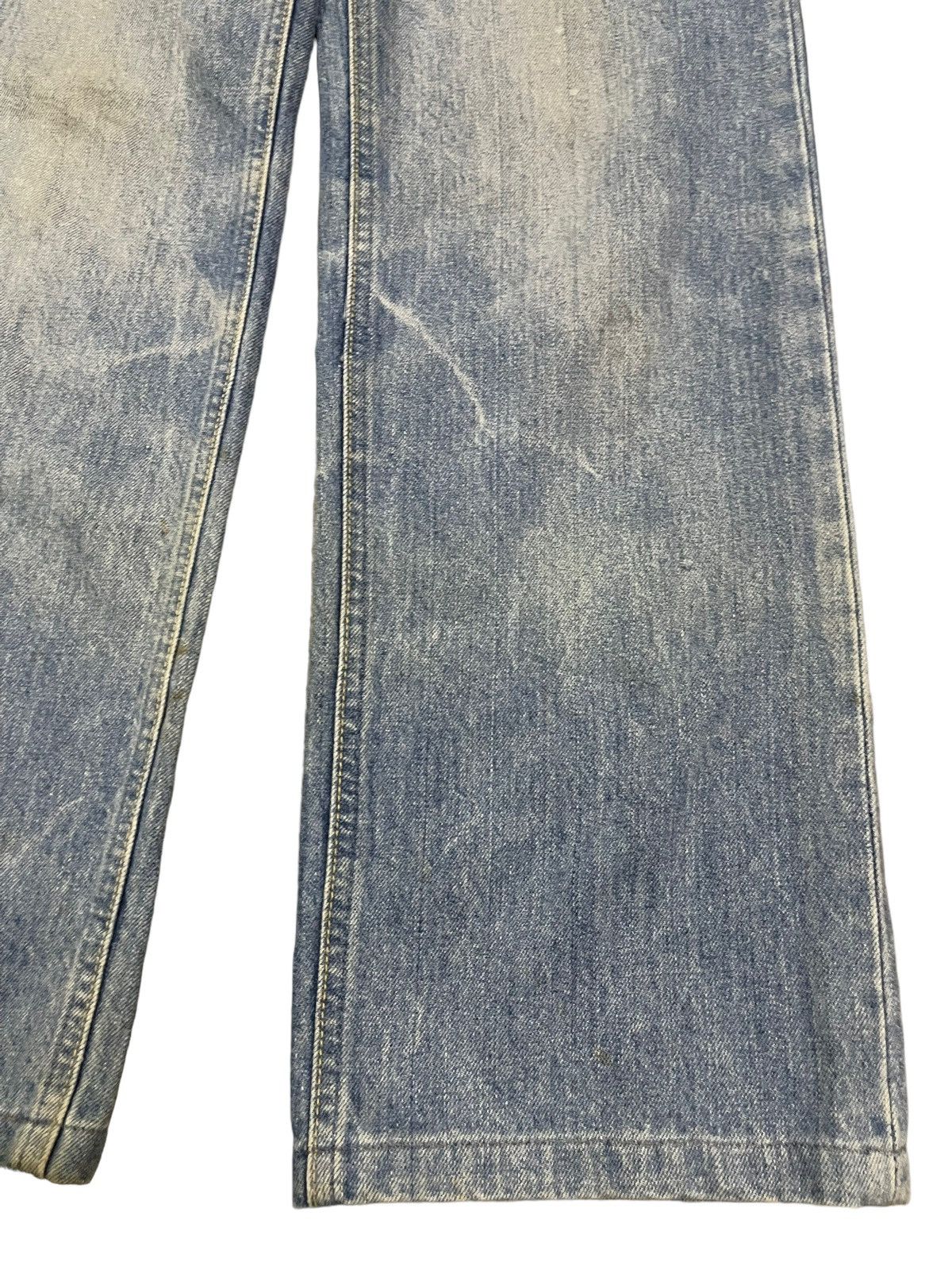 14th Addiction Vintage Japanese Brand Blue Wash Style Baggy Jeans Size US 29 - 6 Thumbnail
