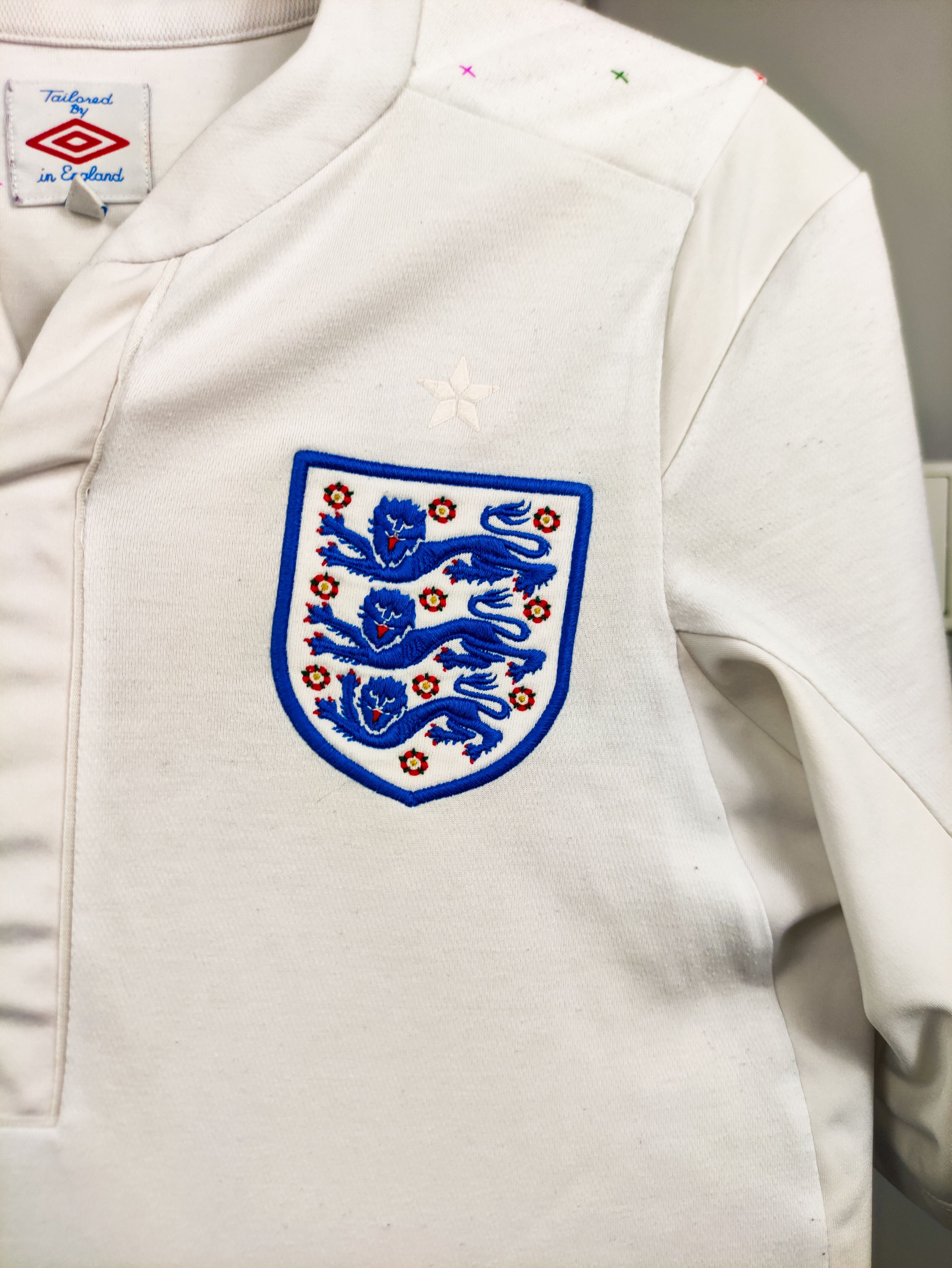 Umbro Wayne Rooney #10 England 2011 Home Umbro Blokecore Vintage Size US S / EU 44-46 / 1 - 19 Thumbnail