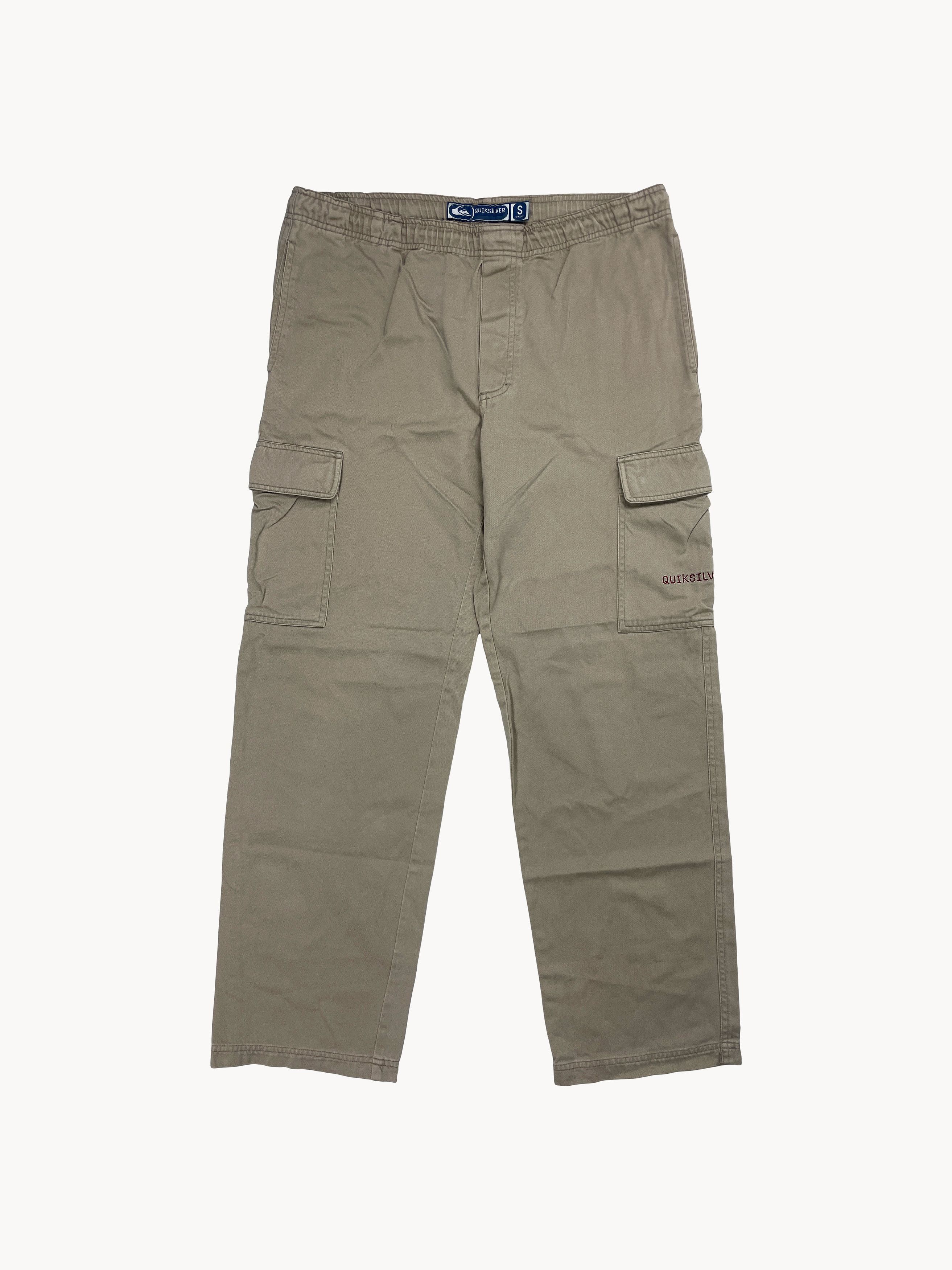 Quiksilver Y2K Quiksilver Cargo Multipocket Pants Beige Sz M Gorpcore Size US 30 / EU 46 - 1 Thumbnail