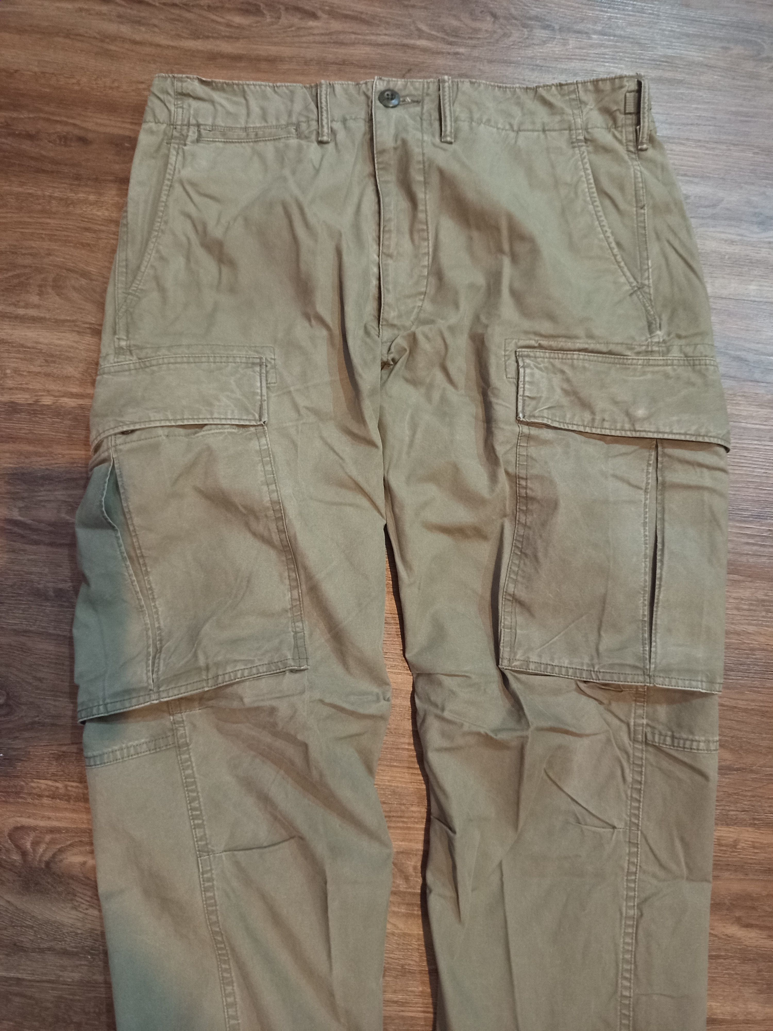 RRL Ralph Lauren RRL Double RL Cargo Trousers Pants Size US 34 / EU 50 - 2 Thumbnail