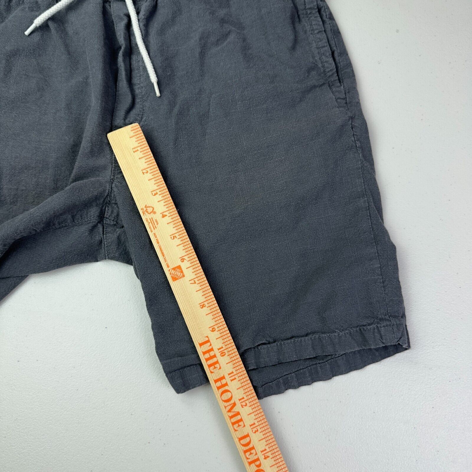 H&M H&M LOGG Mens Gray Drawstring Pull On Shorts Men Size Large Size US 32 / EU 48 - 7 Thumbnail