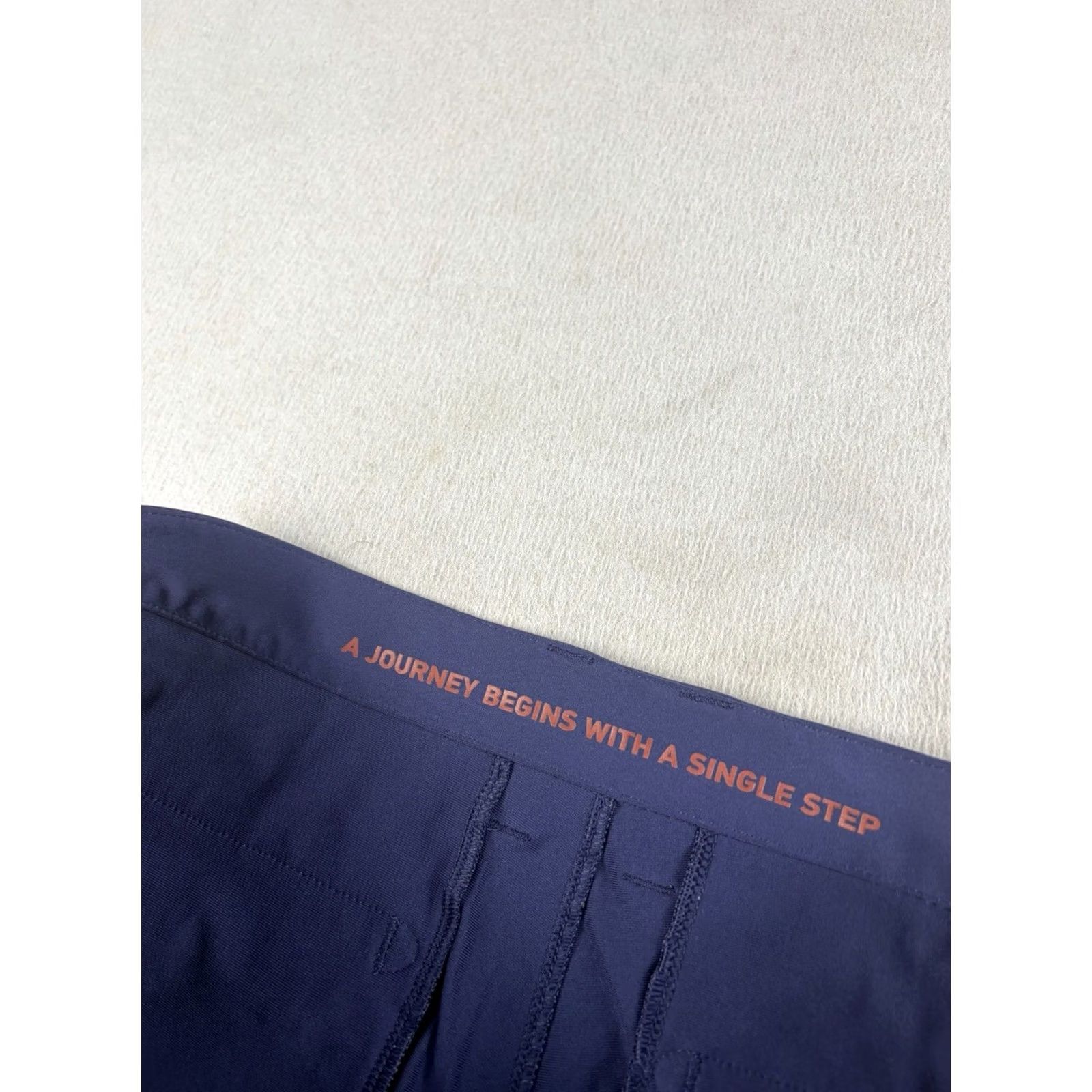 Rhone Rhone Commuter Pants Men 33x32 Slim Stretch Chino Blue Regular Inseam 32 Pocket 5-Pocket Design Slim Fit Size US 33 - 4 Thumbnail