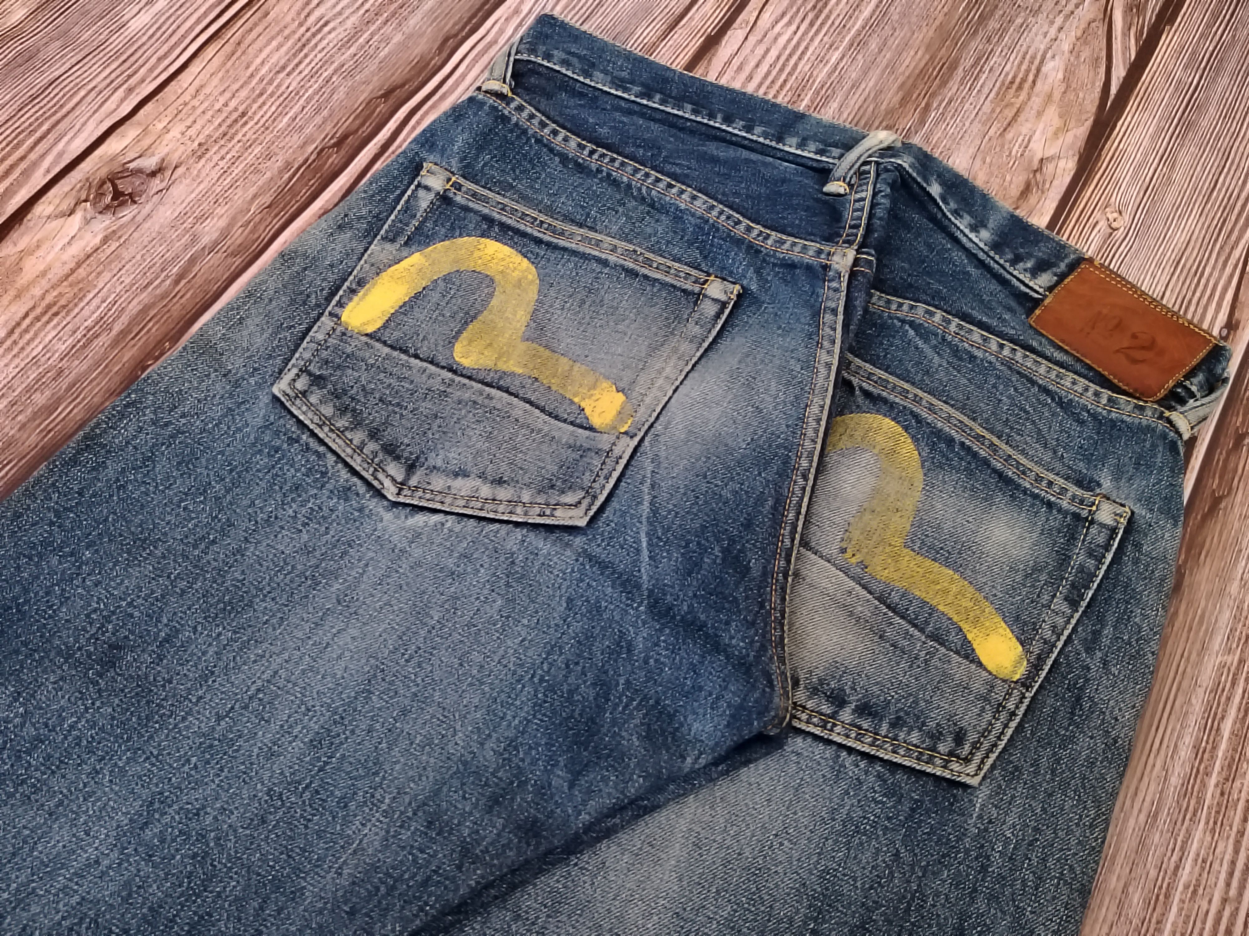 Evisu EVISU Jeans Vintage Distressed Size US 32 / EU 48 - 2 Thumbnail