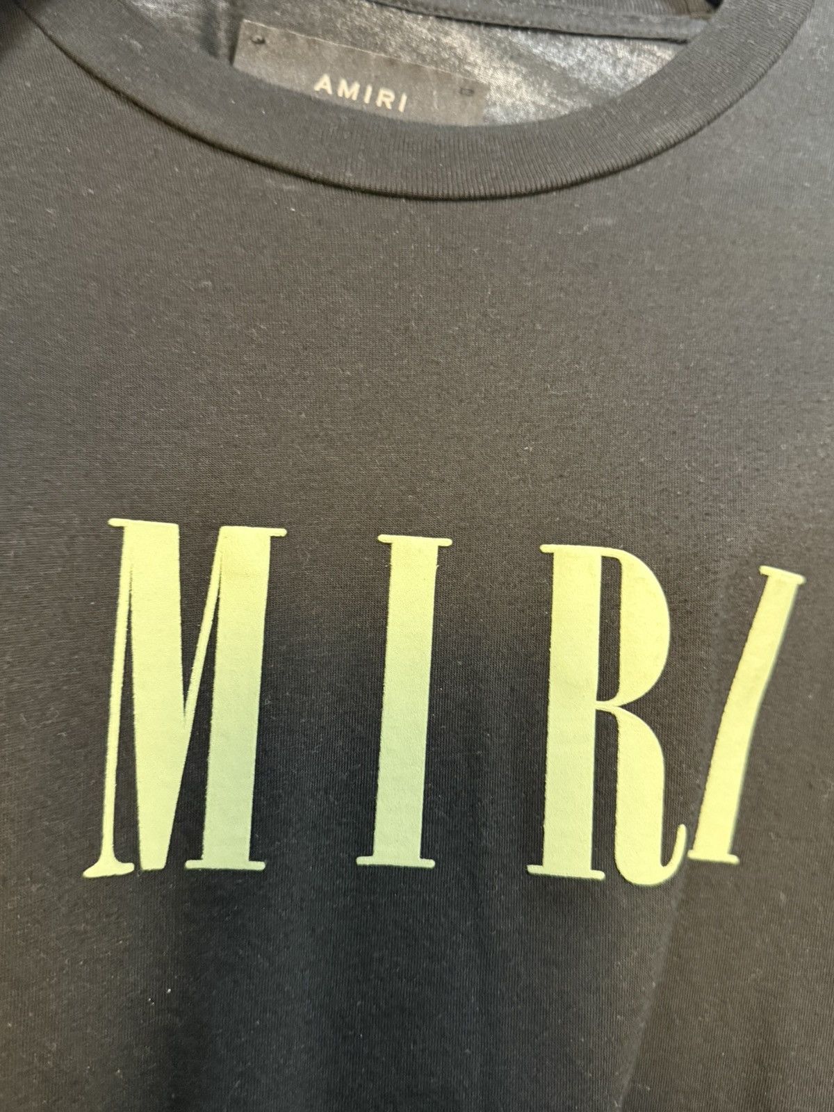Amiri Amiri Core Logo Tee 'Black/Loden Size US M / EU 48-50 / 2 - 2 Thumbnail