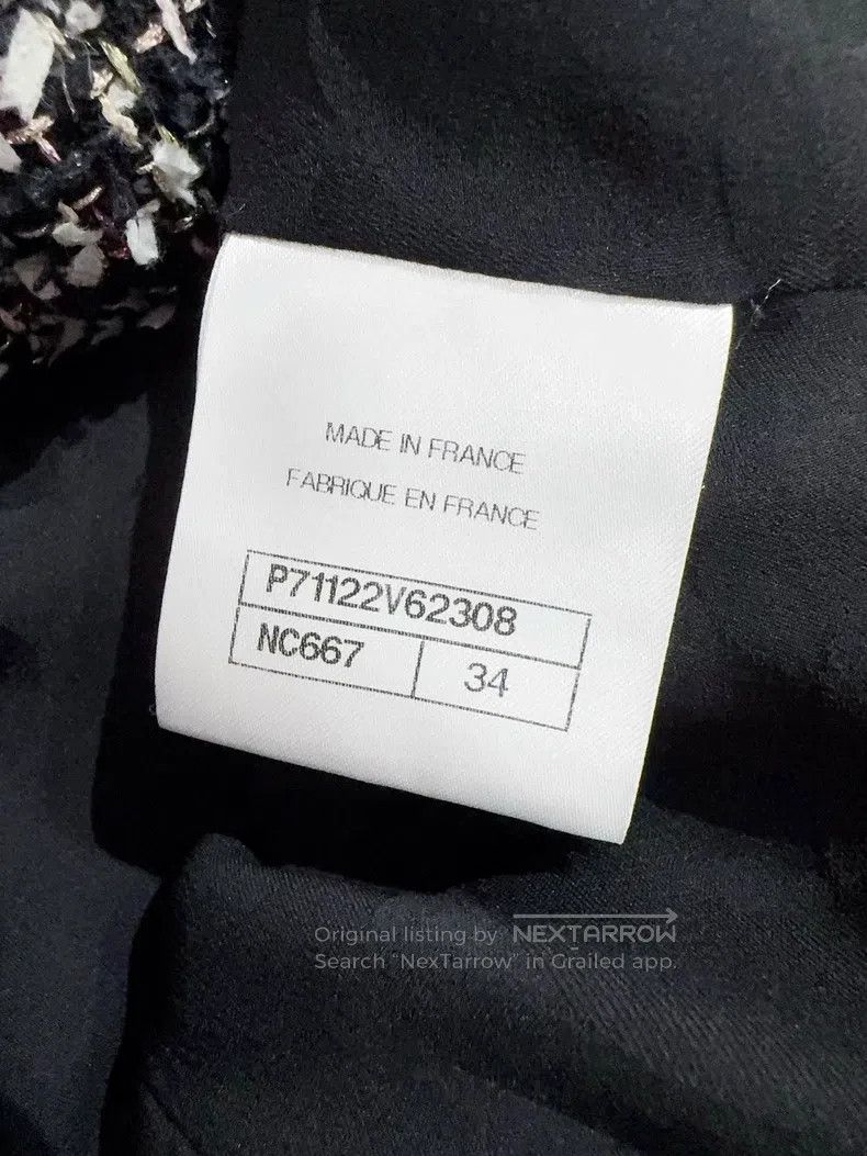 Chanel Chanel 21A Castle Series Craft Workshop Tweed Coat Size XXS / US 00 / IT 34 - 6 Thumbnail