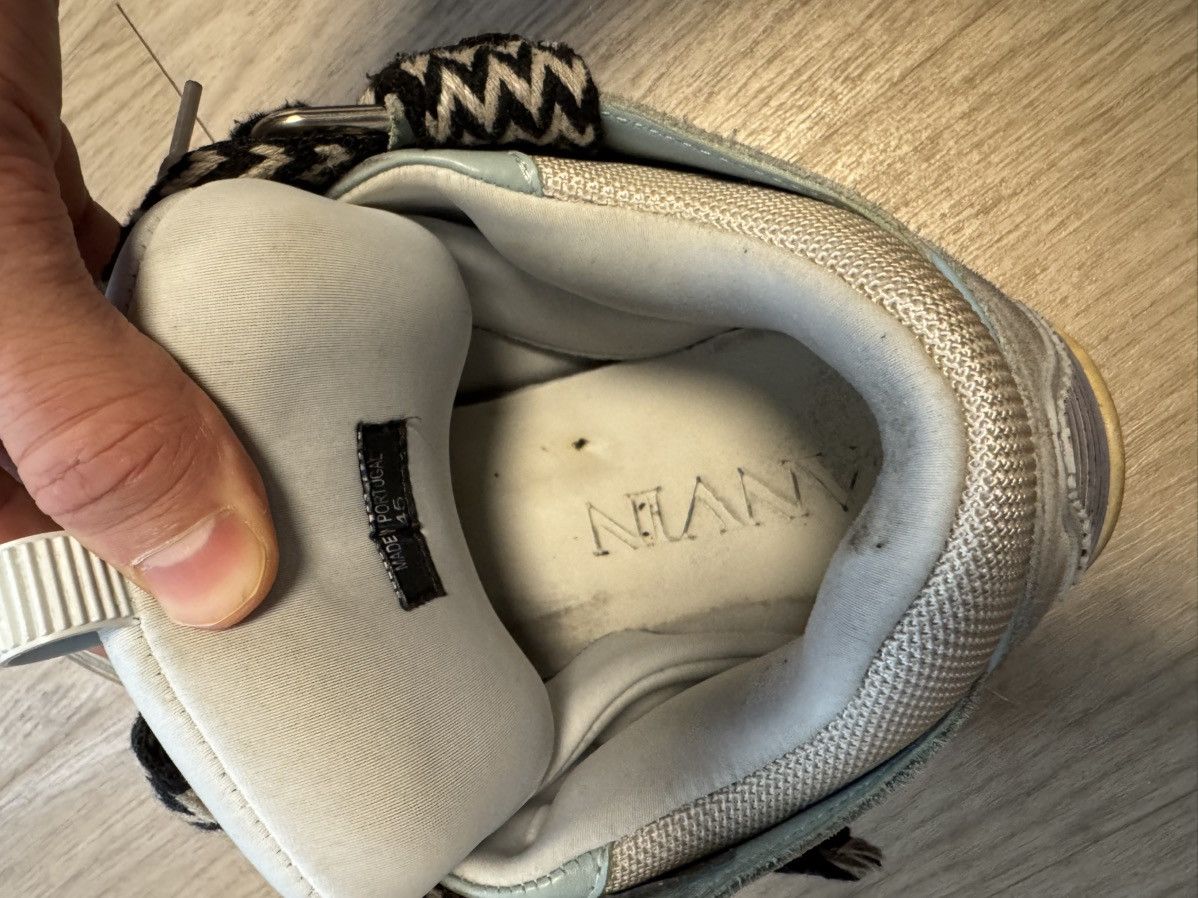 Lanvin Lanvin Distressed Low-Top Sneakers – US12 Size US 12 / EU 45 - 7 Thumbnail
