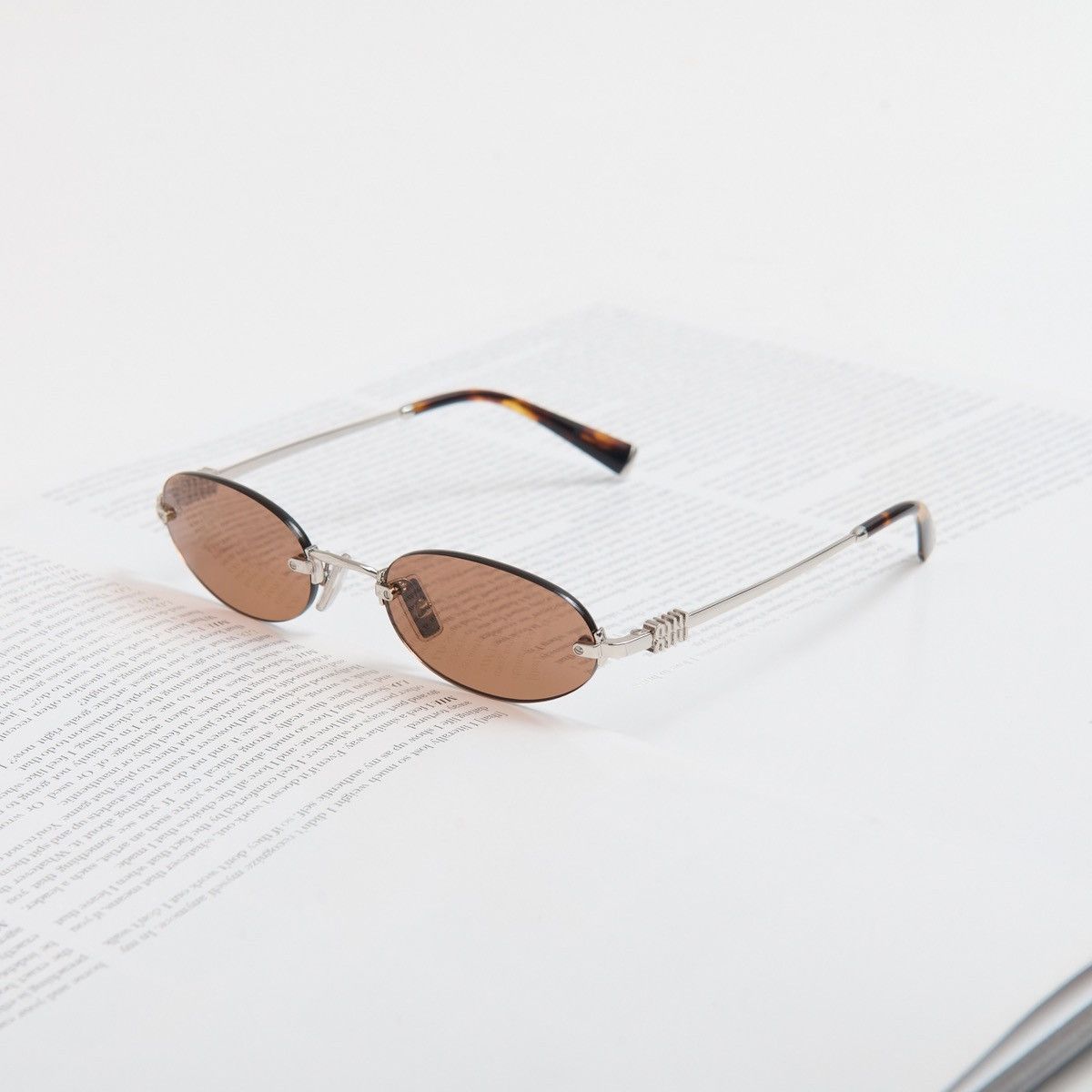 Miu Miu MIU MIU 0MU A54S 1BC90Q SUNGLASSES Size ONE SIZE - 1 Thumbnail