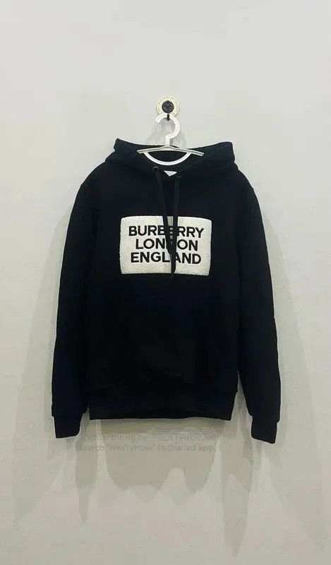 Burberry Burberry Black Cotton Women's Hoodie. Size XXS / US 00 / IT 34 - 1 Thumbnail