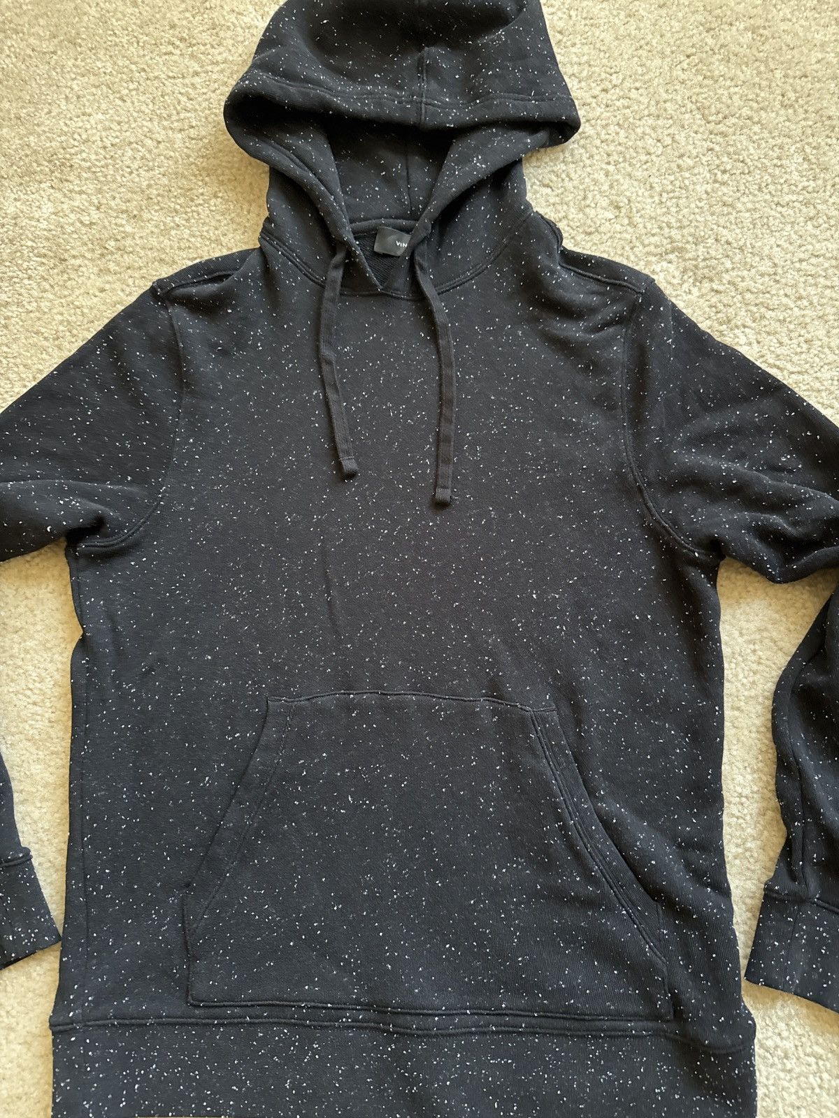 Vince Vince Speckled Cotton Blend Hoodie Size US S / EU 44-46 / 1 - 3 Thumbnail