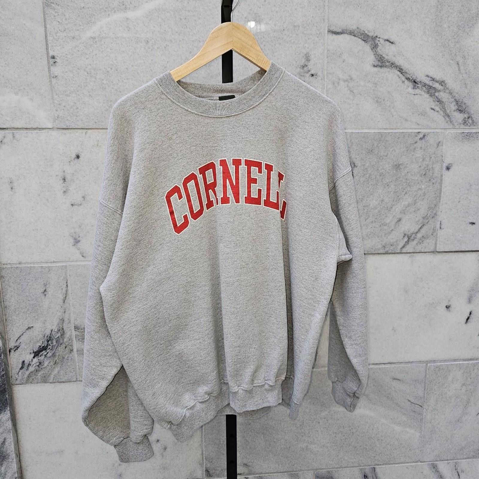 Other Cornell Vintage Grey and Red Sweatshirt Size US L / EU 52-54 / 3 - 1 Thumbnail