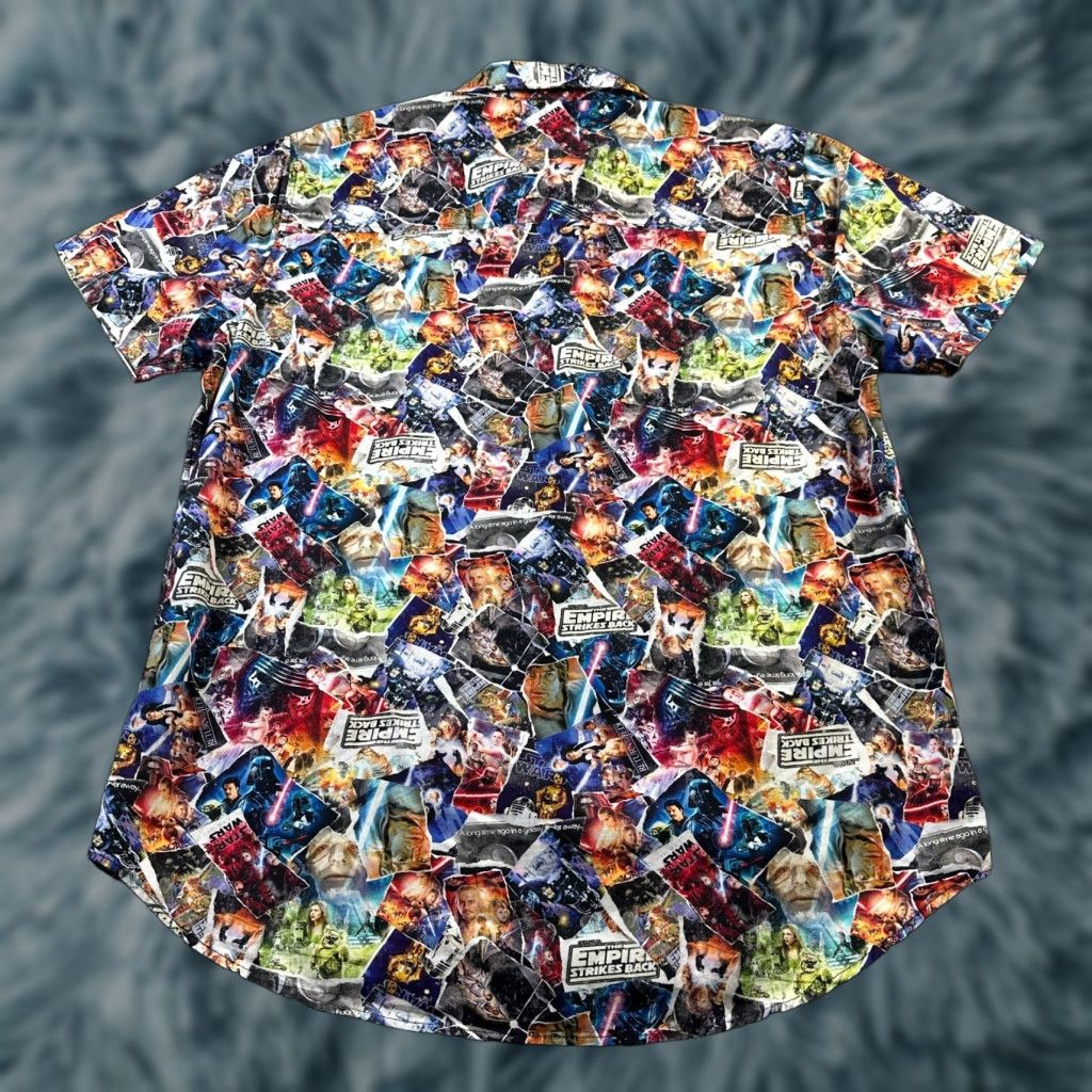 Disney Disney Star Wars Shirt Mens Extra Large Empire Strikes Back All Over Print Size US XL / EU 56 / 4 - 1 Thumbnail
