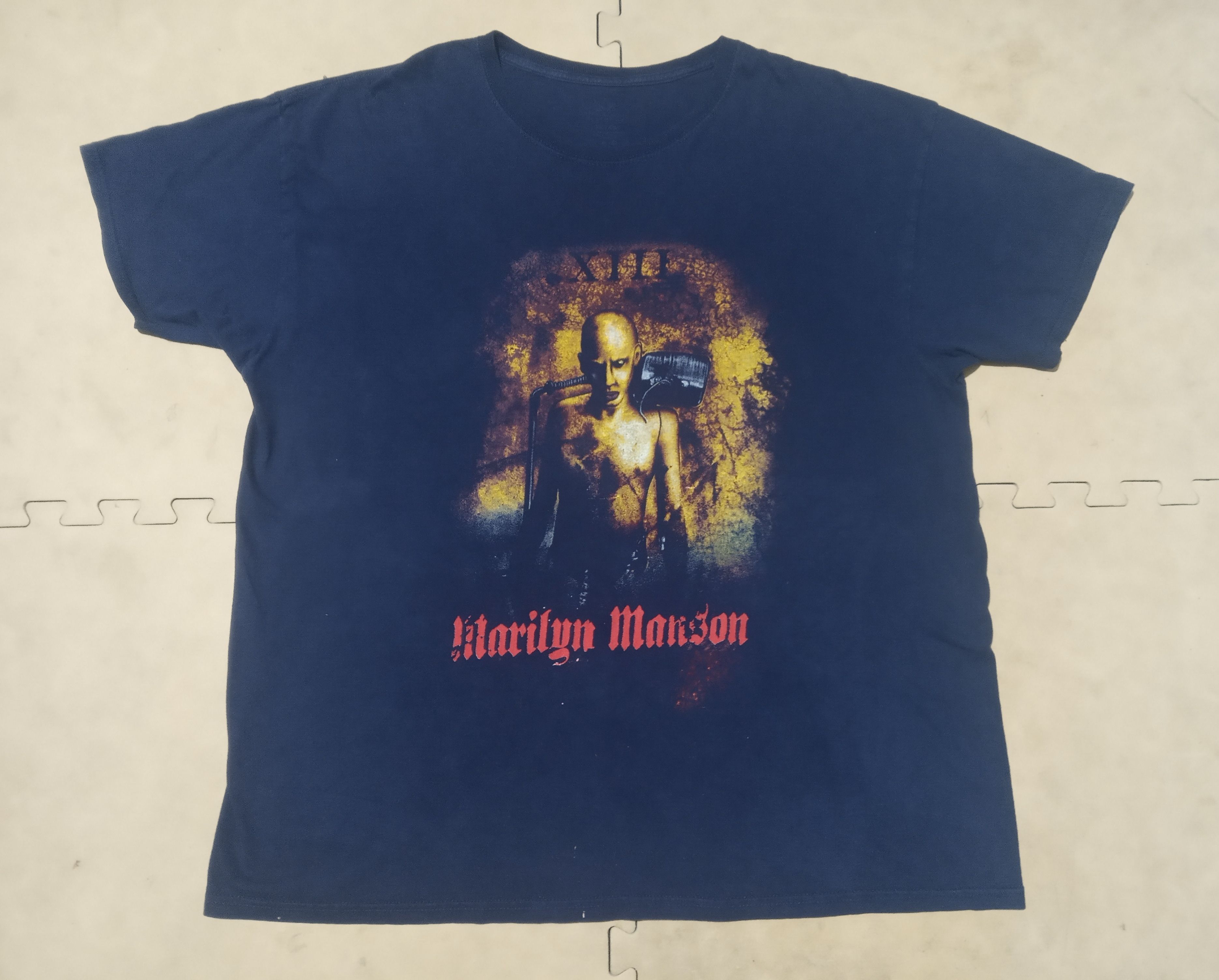 Band Tees Bootleg Marilyn Manson Size US XL / EU 56 / 4 - 1 Thumbnail