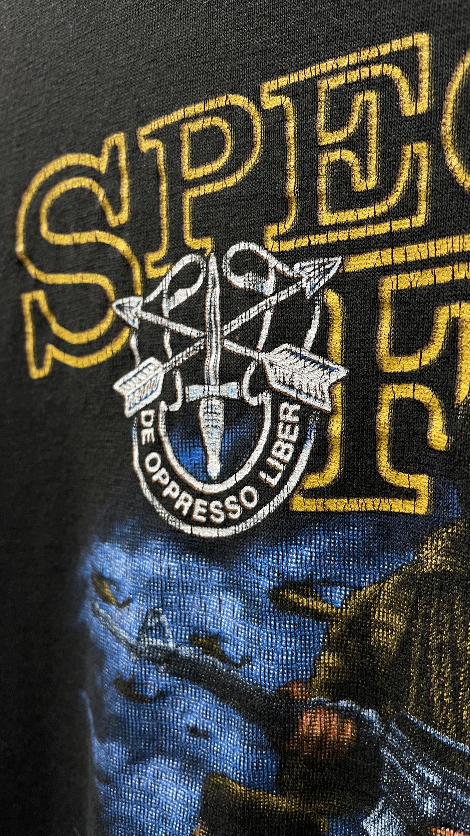 Designer 1987 U.S Army Special Forces Graphic T-Shirt Size US S / EU 44-46 / 1 - 5 Thumbnail