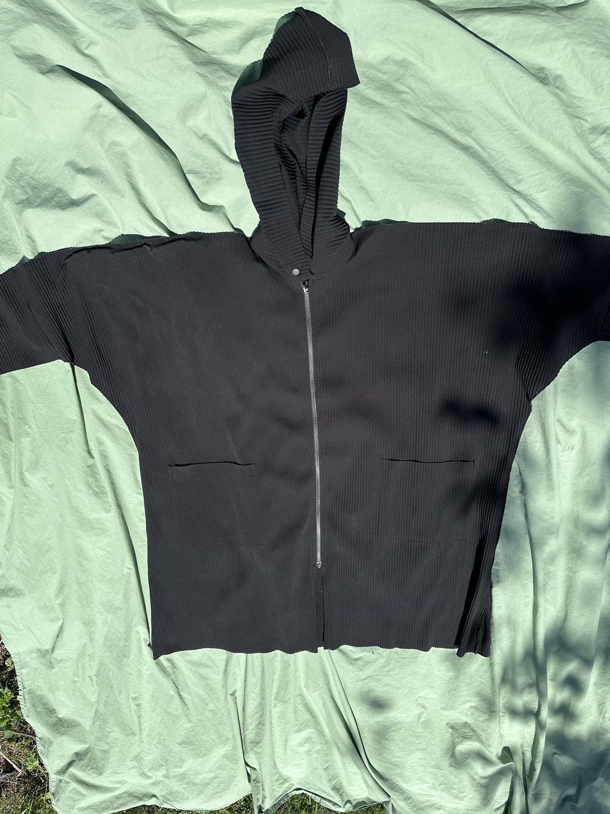 Homme Plisse Issey Miyake Issey Miyake pleated jacket Size US XL / EU 56 / 4 - 2 Thumbnail