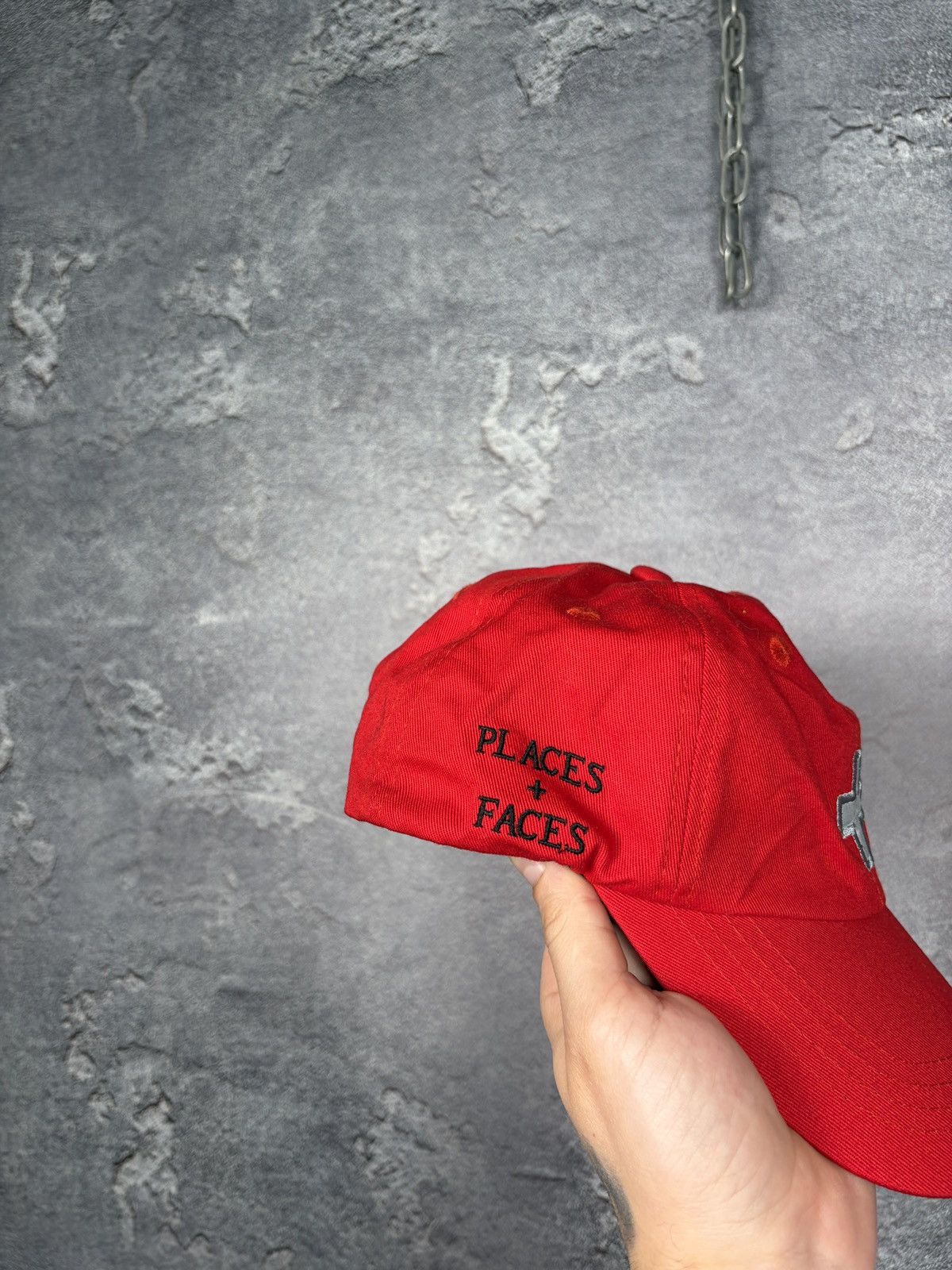 Places + Faces Places+Faces Red Cross Logo Cap One Size Size ONE SIZE - 3 Thumbnail