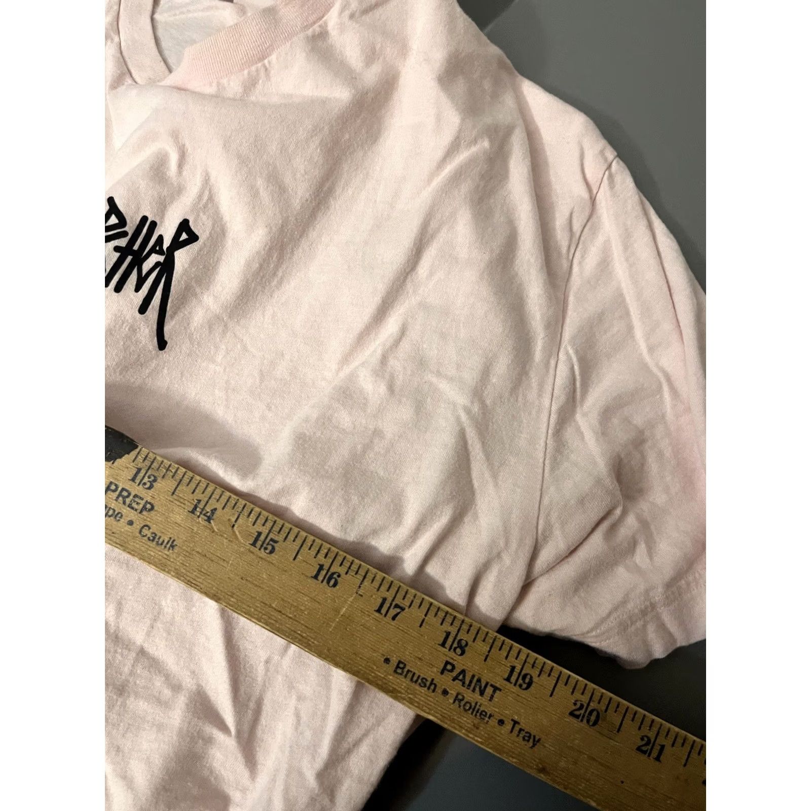 H&M H&M Divided Soul Searcher T-shirt Crew Neck Short Sleeve Light Pink Large Men Shirt Cotton Graphic Print Size US L / EU 52-54 / 3 - 5 Thumbnail