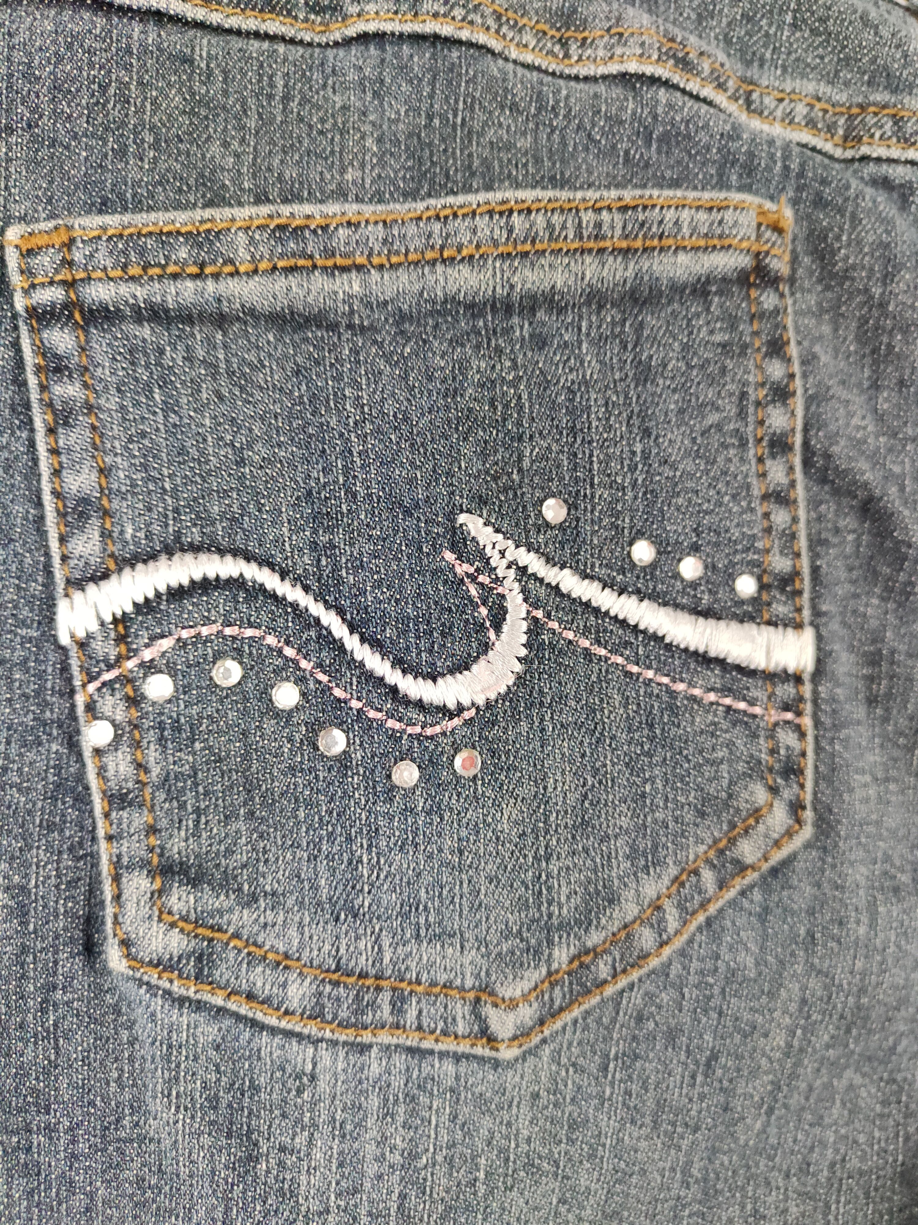 Japanese Brand Japanese Brand Dark Blue Distressed Ripped Jeans #S2127 Size 30" / US 8 / IT 44 - 10 Thumbnail