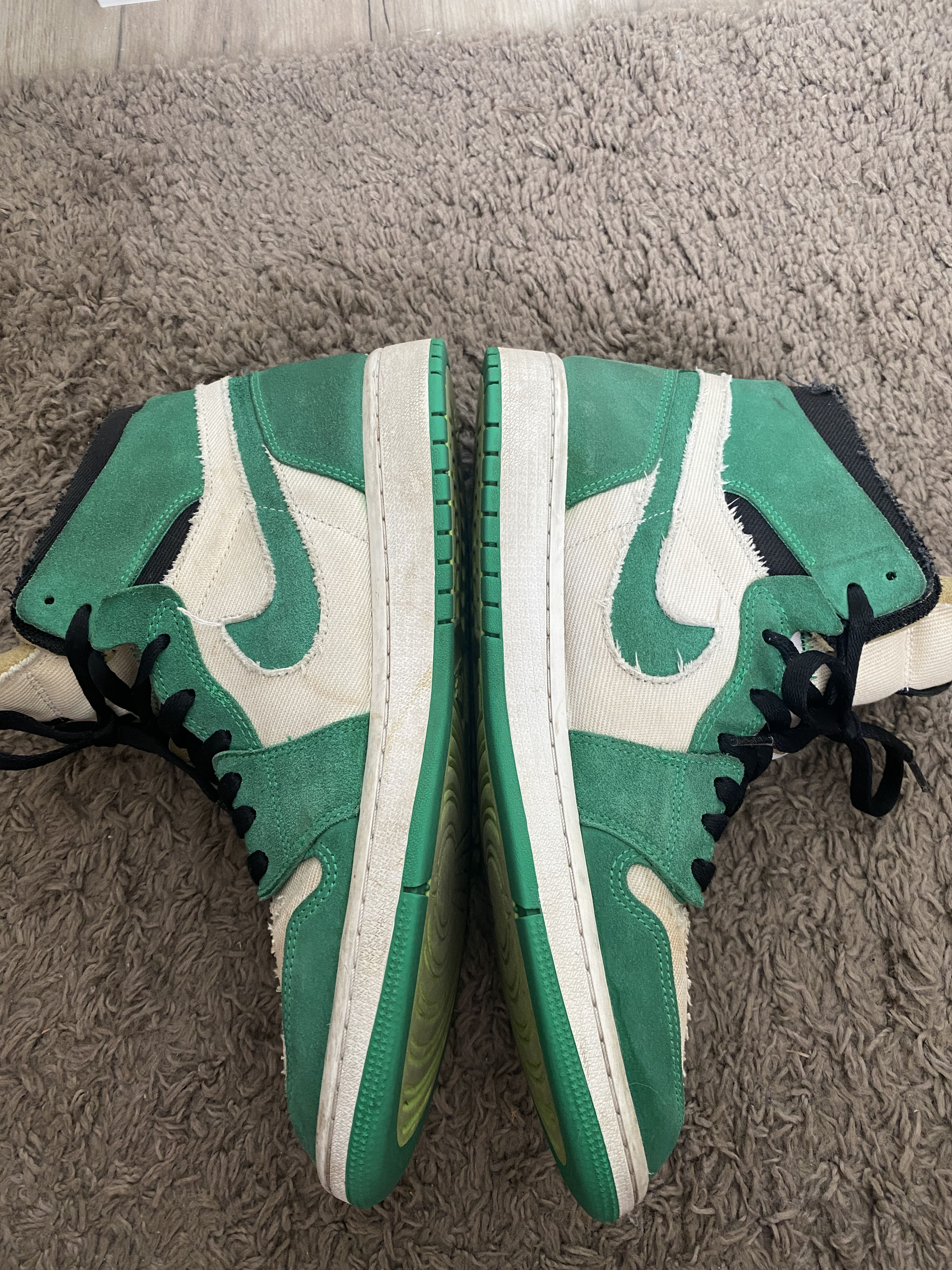 Jordan Brand × Nike Jordan 1 High Zoom Air CMFT Stadium Green shoes Size US 11 / EU 44 - 8 Thumbnail