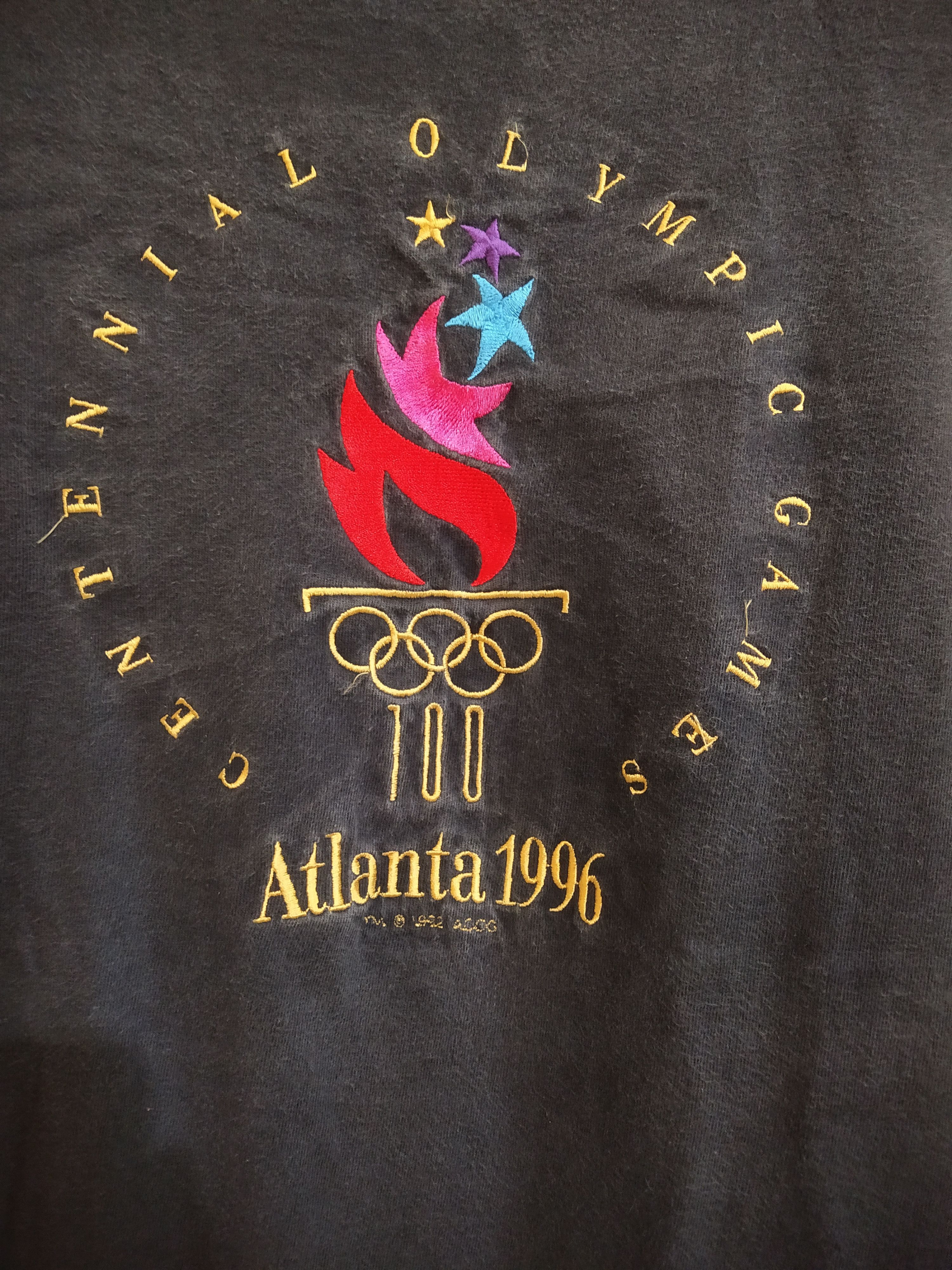 Vintage Vintage Olympic Atlanta Games 1996 Size US XL / EU 56 / 4 - 5 Thumbnail