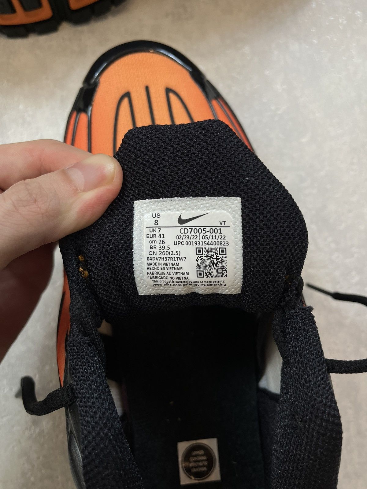 Nike NIKE TN AIR MAX PLUS RARE TIGER Y2K SNEAKERS SHOES DRILL Size US 8 / EU 41 - 7 Thumbnail