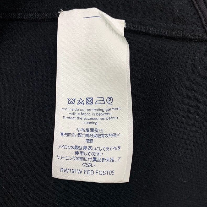 Louis Vuitton Louis Vuitton Black logo-print cotton hooded drawstring lo Size XS / US 0-2 / IT 36-38 - 6 Thumbnail