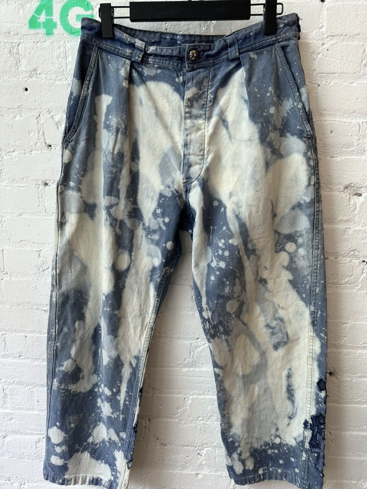 Chrome Hearts Chrome Hearts 100 cross patch jeans size 30 Size US 30 / EU 46 - 8 Thumbnail