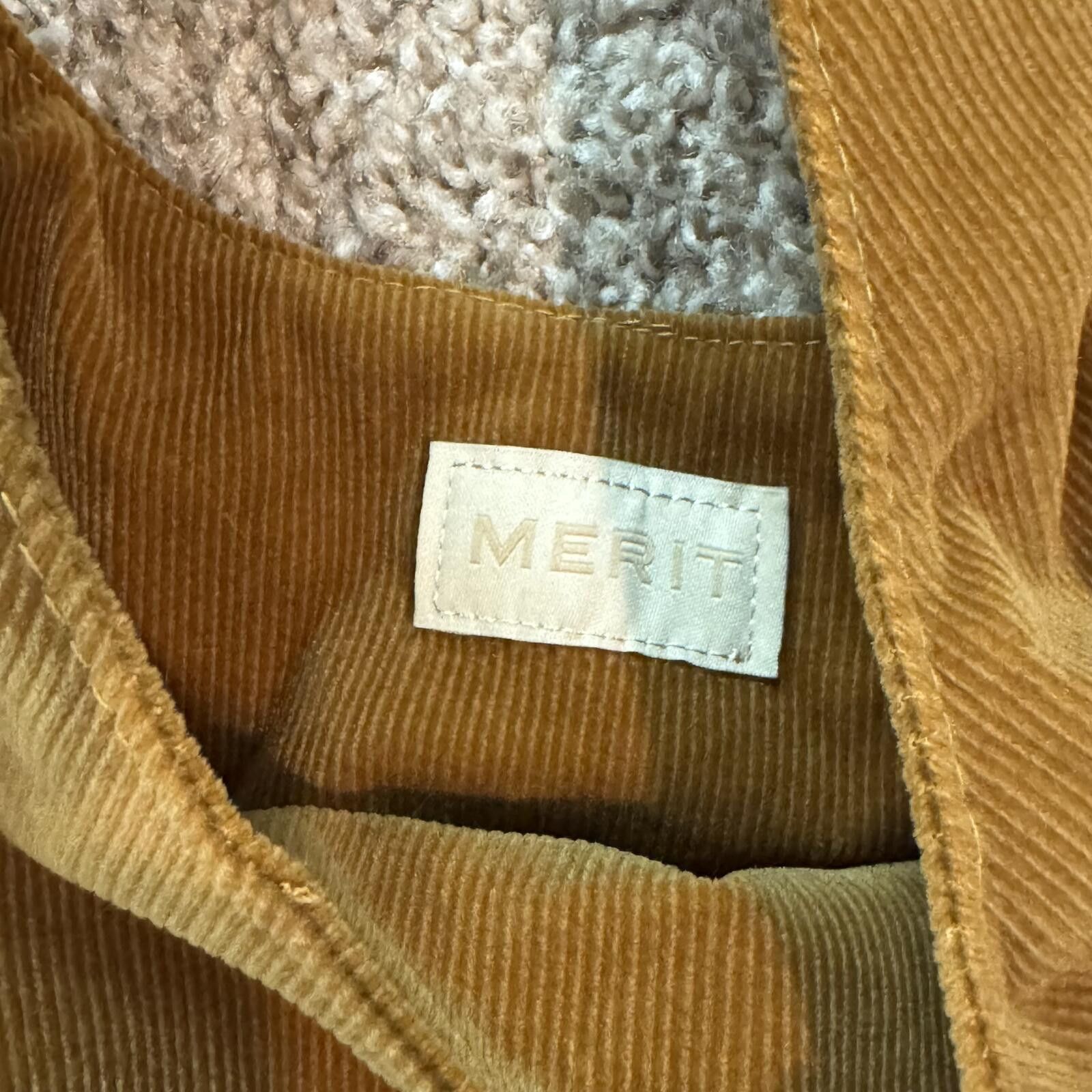 Marithe + Francois Girbaud Merit Brown Corduroy Knot Makeup Bag Size ONE SIZE - 3 Thumbnail