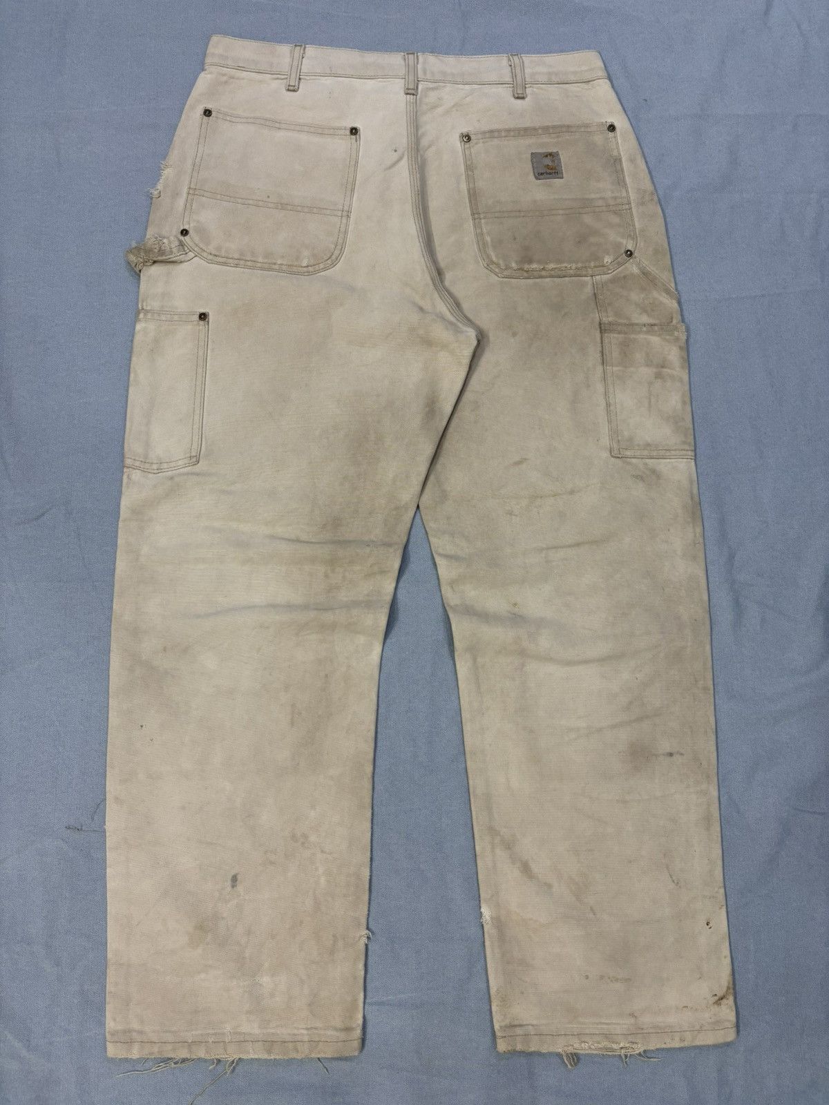 Carhartt Carhartt B01 BRN Double knee denim Size US 34 / EU 50 - 2 Thumbnail