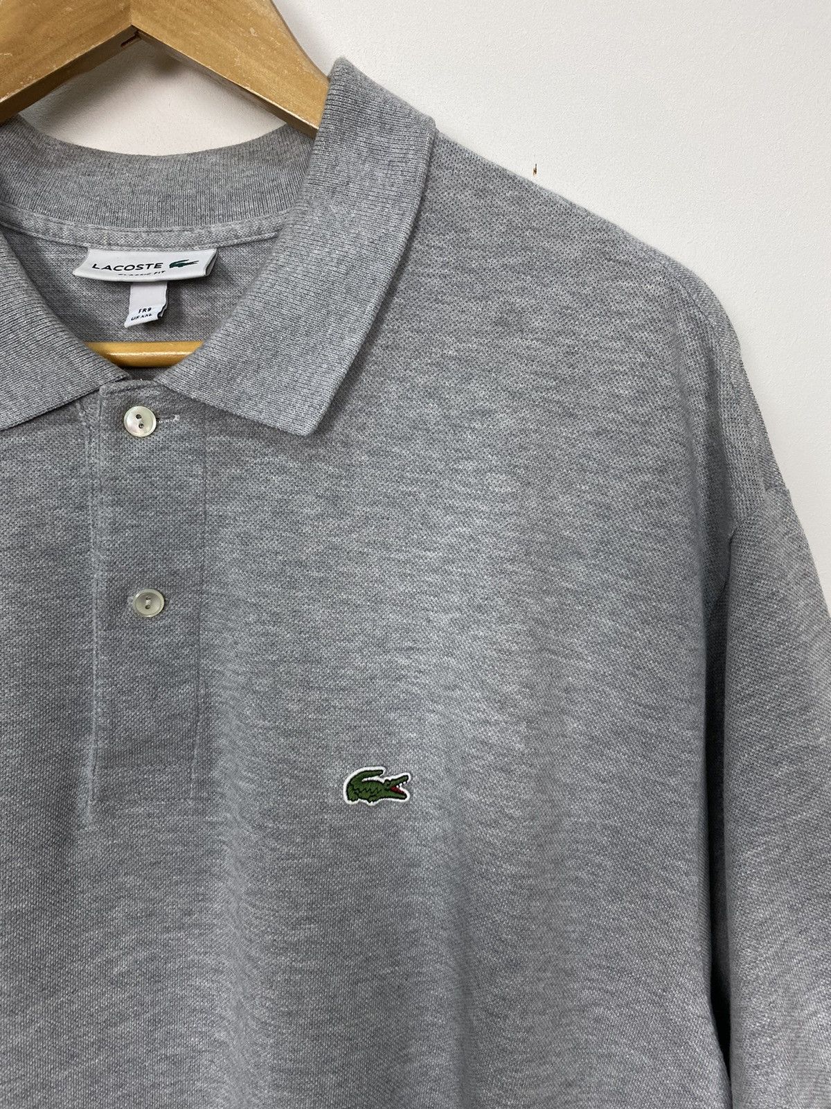Lacoste Lacoste Polo Shirt Men’s Size XXL Classic Casual Top Grey Size US XXL / EU 58 / 5 - 3 Thumbnail