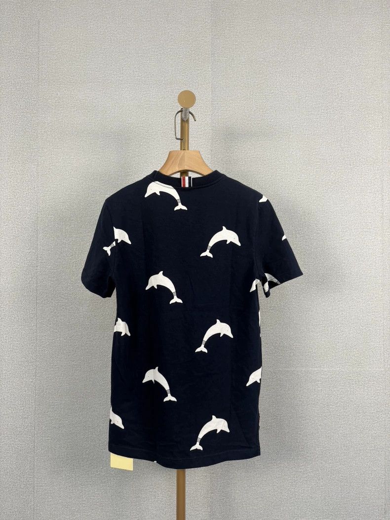 Thom Browne Thom Browne White short-sleeved T-shirt Size US XS / EU 42 / 0 - 2 Thumbnail