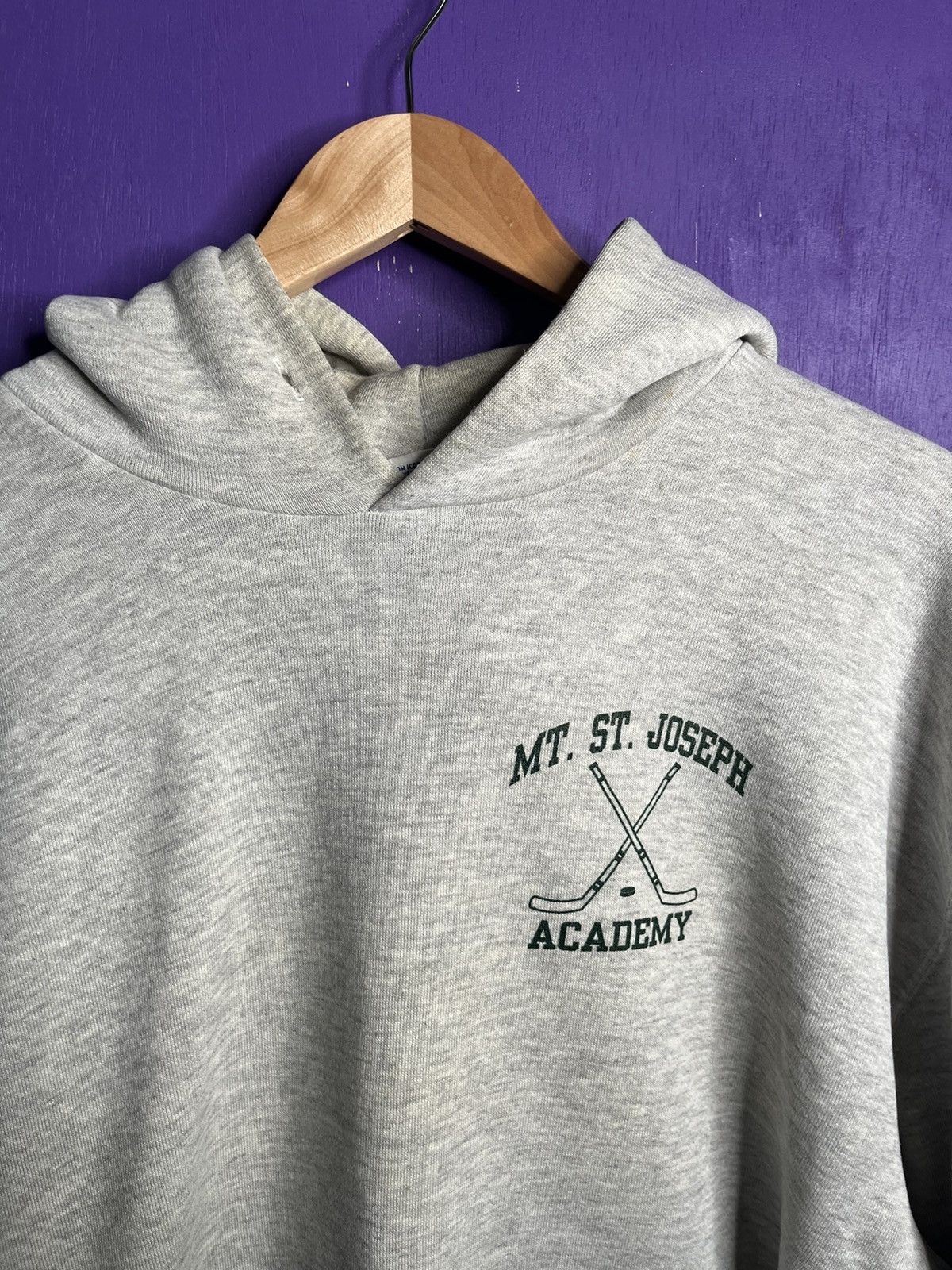 Russell Athletic × Vintage Vintage 90s Russell athletic St. Joseph’s academy hoodie Size US L / EU 52-54 / 3 - 3 Thumbnail