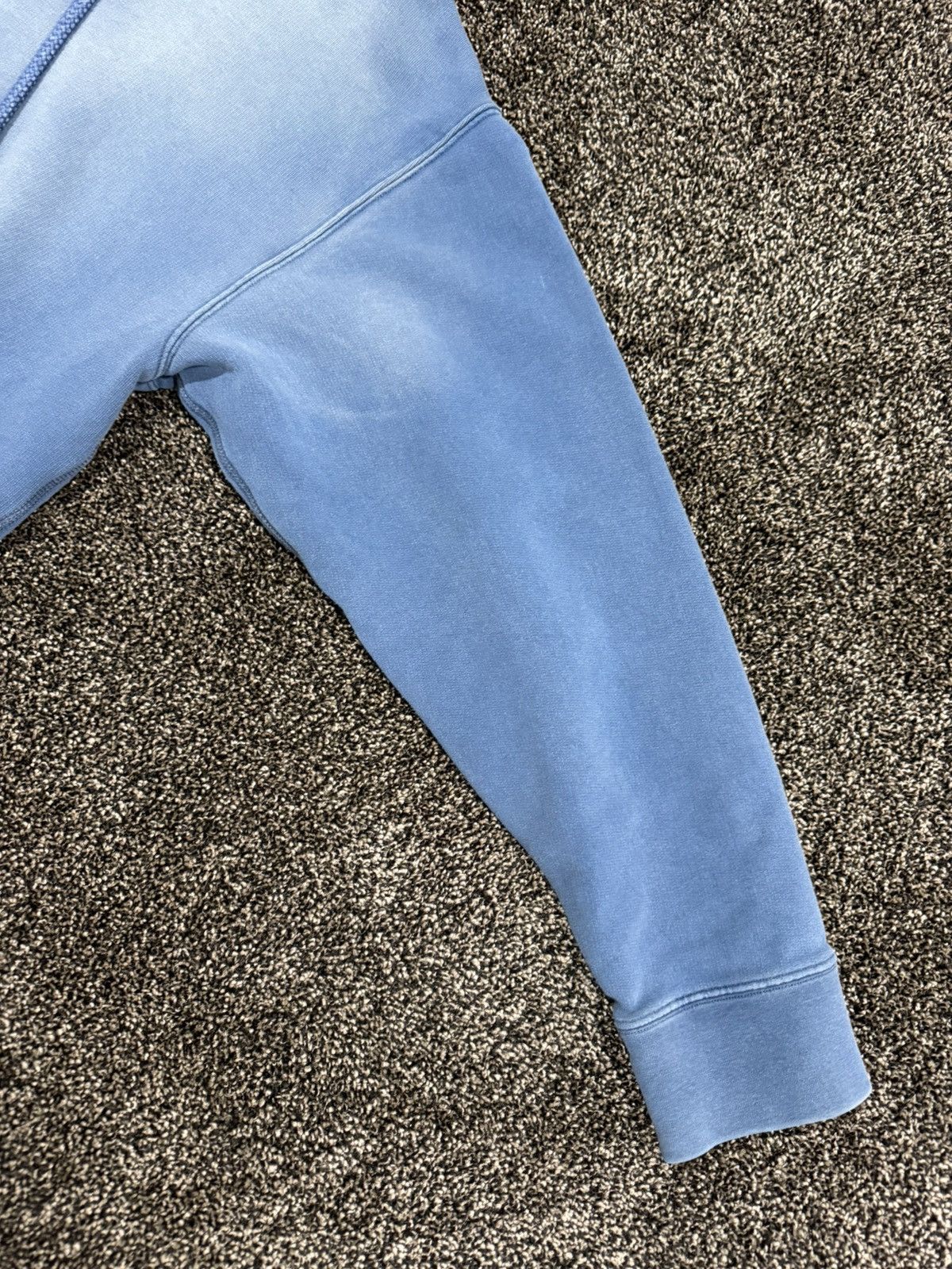 Loewe Loewe x JW Anderson Vintage Faded Blue Dyed Crewneck Hoodie Size US L / EU 52-54 / 3 - 6 Thumbnail
