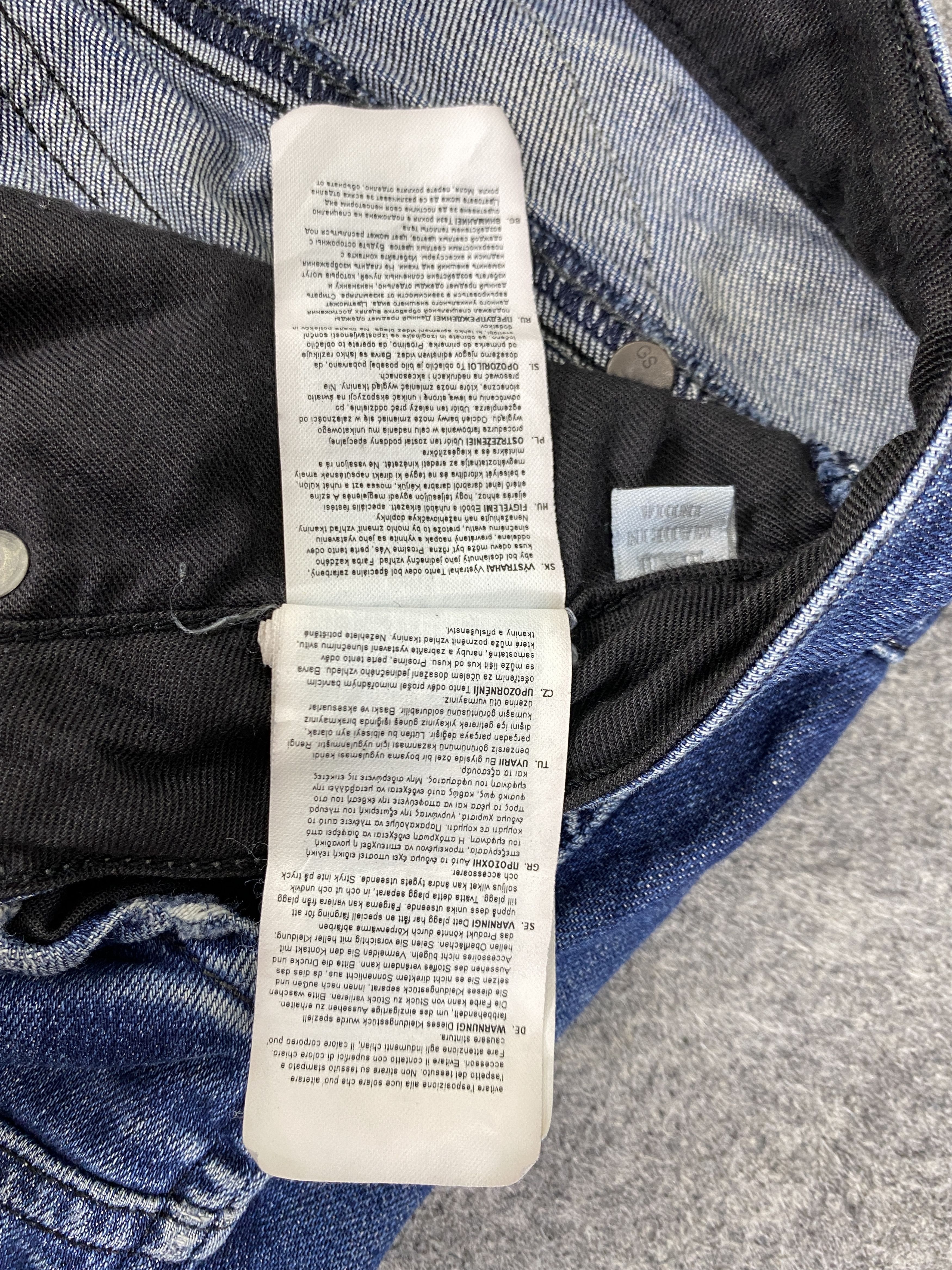 Japanese Brand Faded Blue Vintage Gstar 96 Jeans 32x30.5 - JN3276 Size US 32 / EU 48 - 12 Thumbnail