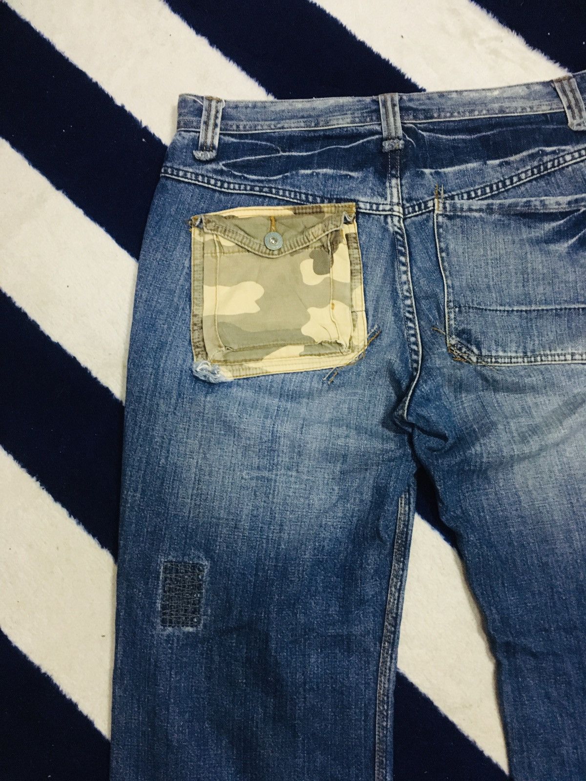 Jean × The Unbranded Brand Unbranded Nice Design Jeans (18) Size US 34 / EU 50 - 16 Thumbnail