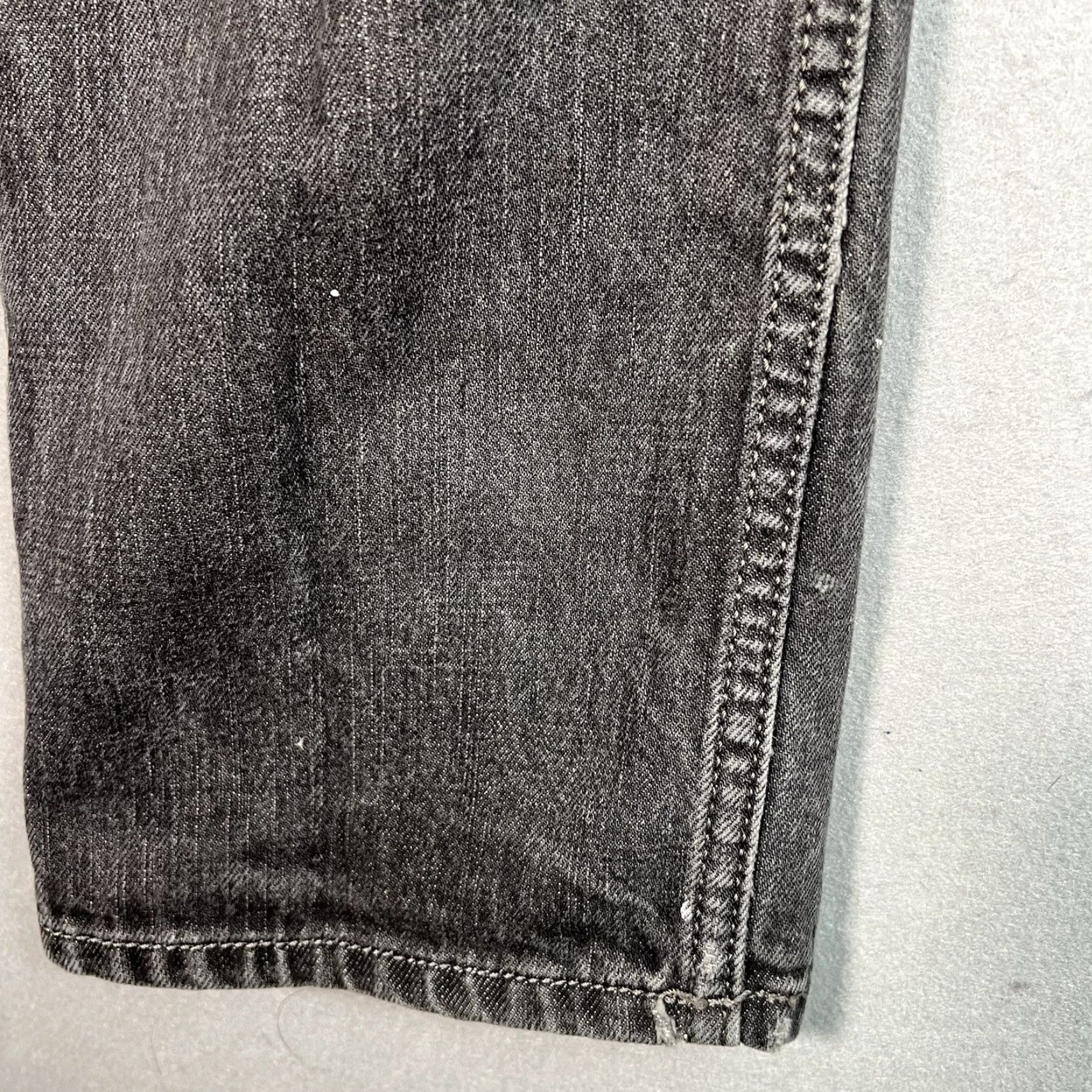 Diesel Diesel Jeans Slim Straight 29x32 Dark Gray Safado Mens Italy Size US 29 - 7 Thumbnail
