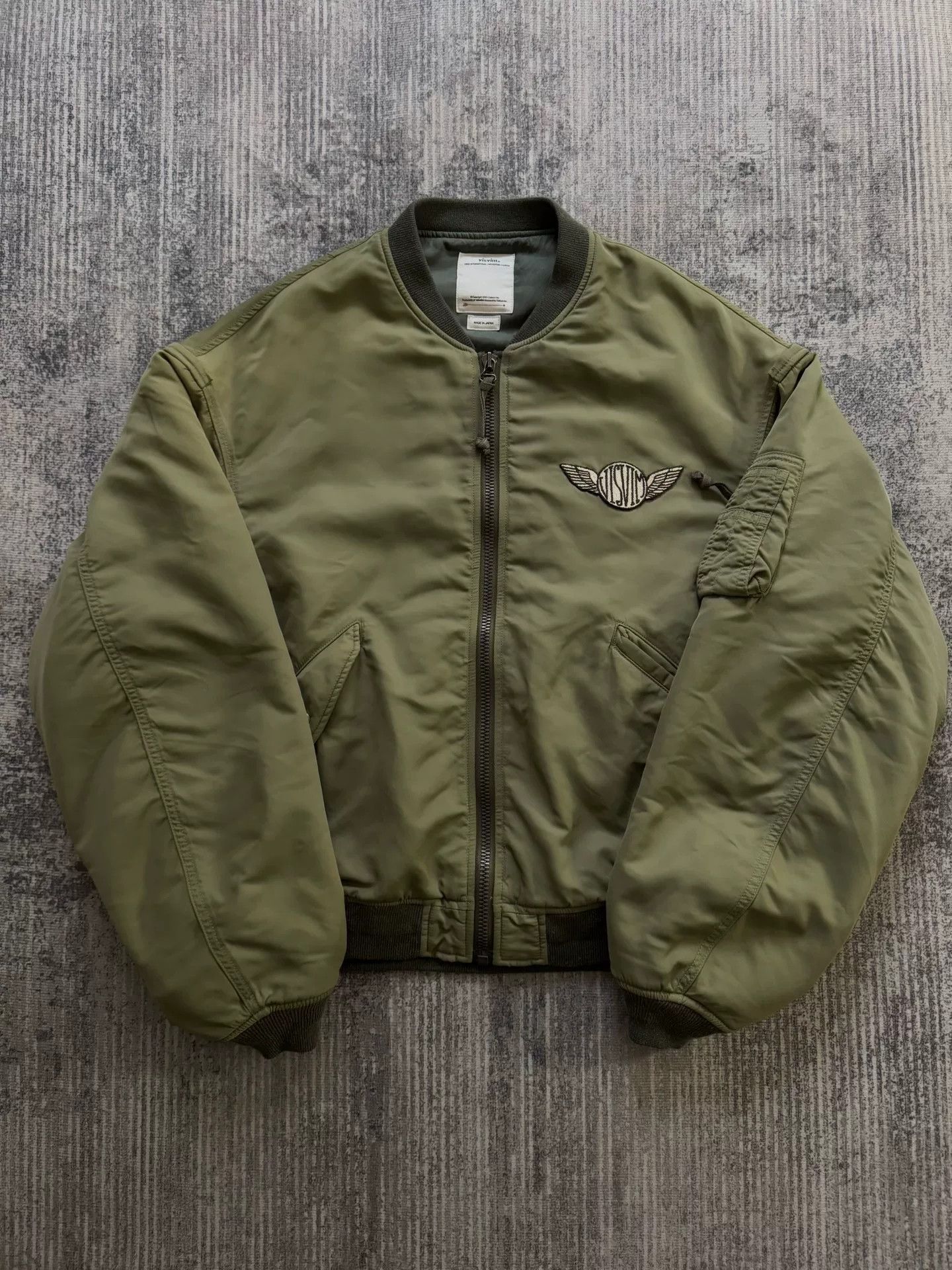 Visvim Visvim 23ss Thorson Marque MA1 Jacket size2 | Grailed