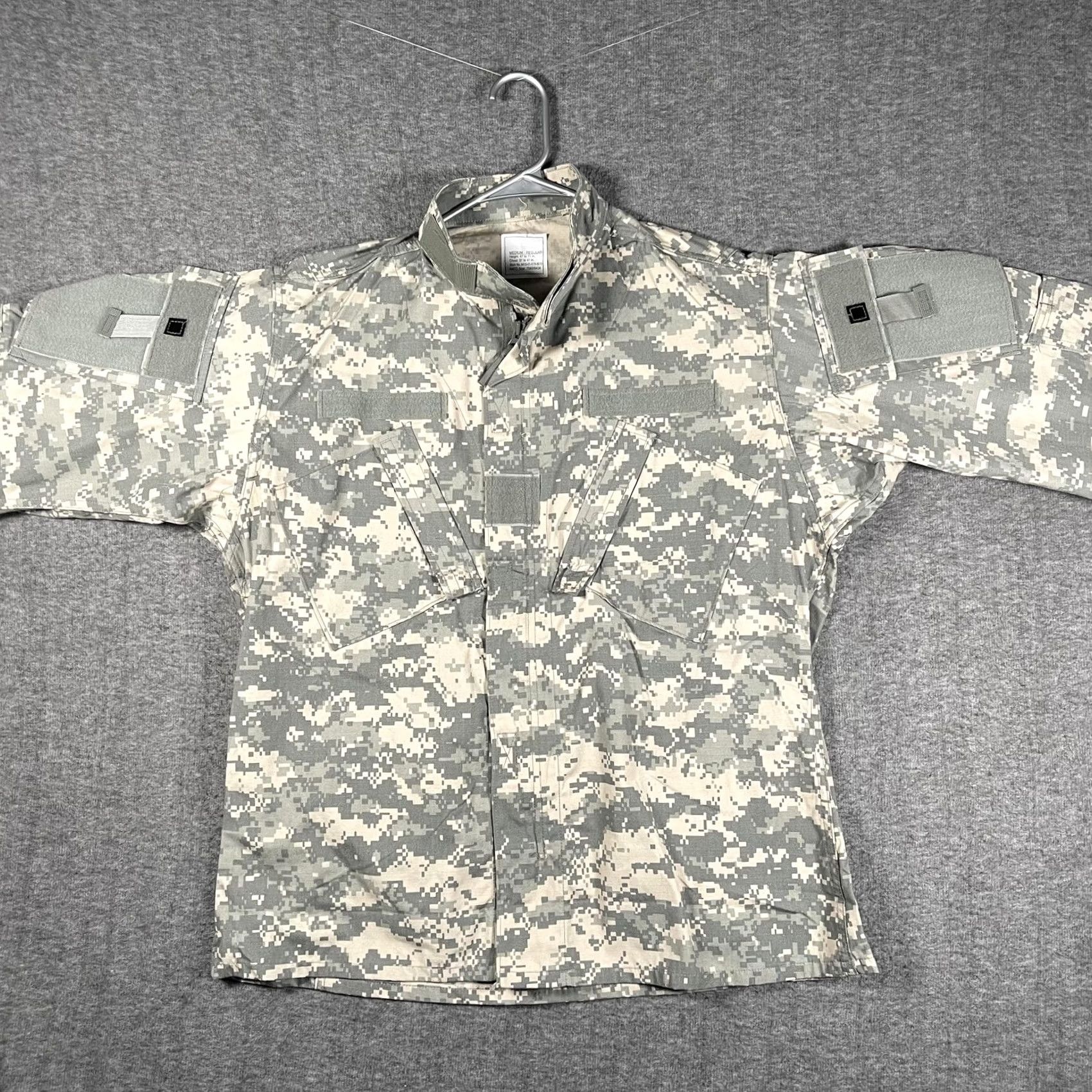 Vintage DJ Manufacturing Corp Jacket Mens Medium Green Camo Army Combat Uniform ACU BDU Size US M / EU 48-50 / 2 - 4 Thumbnail