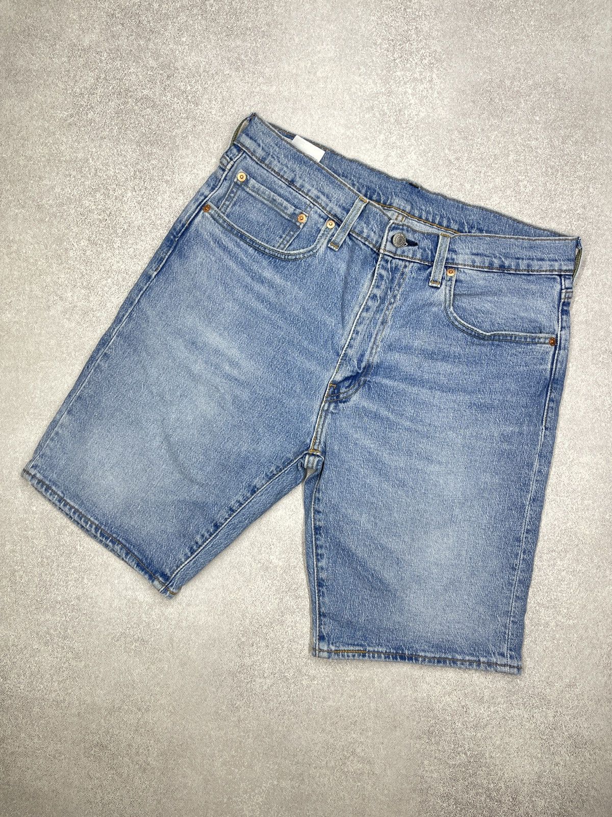 Levi's Mens Levis 502 Premium Denim Shorts Blue Size 34 Size US 34 / EU 50 - 5 Thumbnail