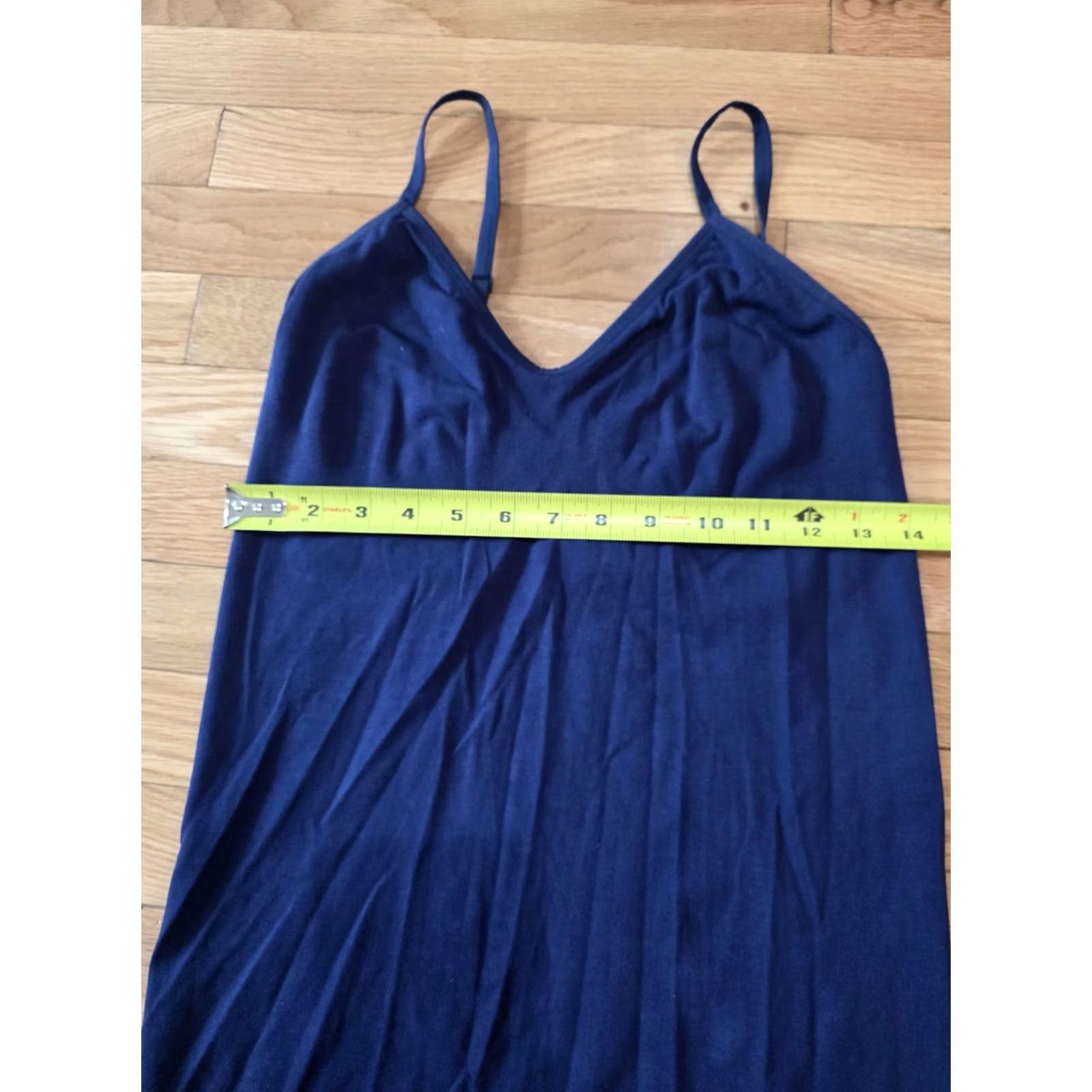 Nautica Nautica Intimates Cami Tank Top Women L Navy Blue Sleeveless V-Neck Spaghetti Strap Pullover Casual Summer Spring Clothes Size L / US 10 / IT 46 - 7 Thumbnail