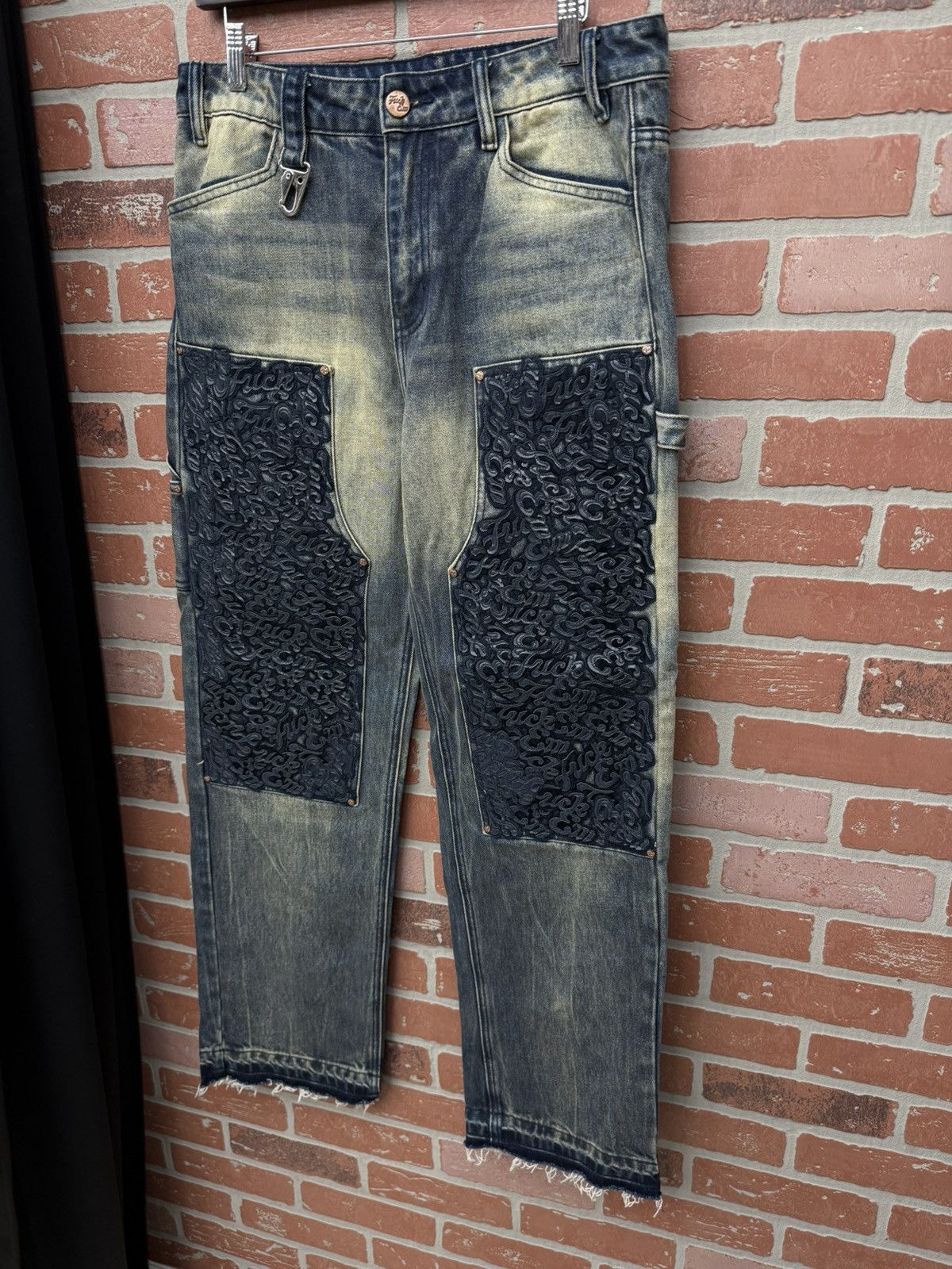 Other Fuck EM Denim Pants Dark Blue Size (32) Size US 32 / EU 48 - 3 Thumbnail