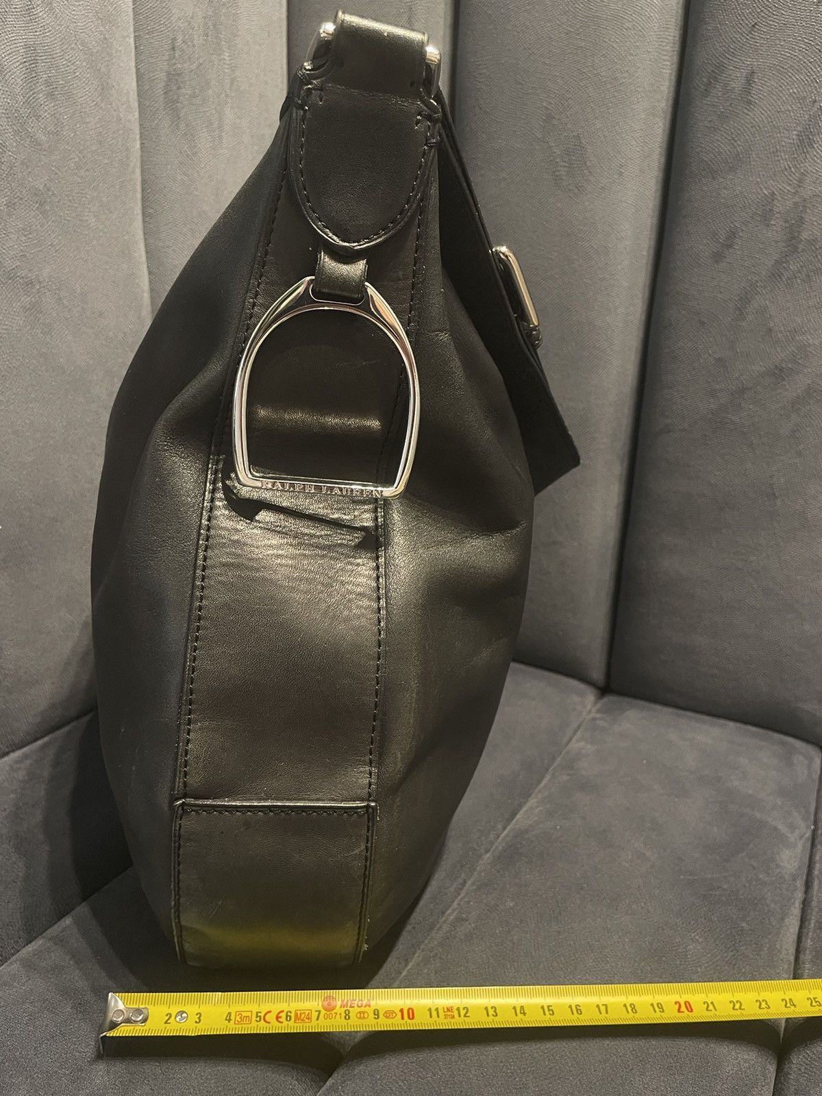 Ralph Lauren Ralph Lauren Shoulder Bag Leather Black women's Size ONE SIZE - 14 Thumbnail