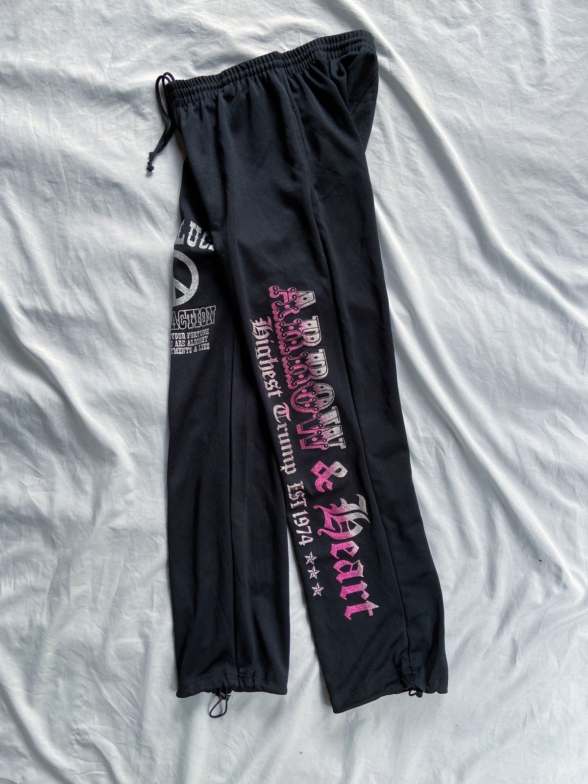 In The Attic JAPANESE POEM SWEATPANTS by MACALESTER Size US 29 - 2 Thumbnail