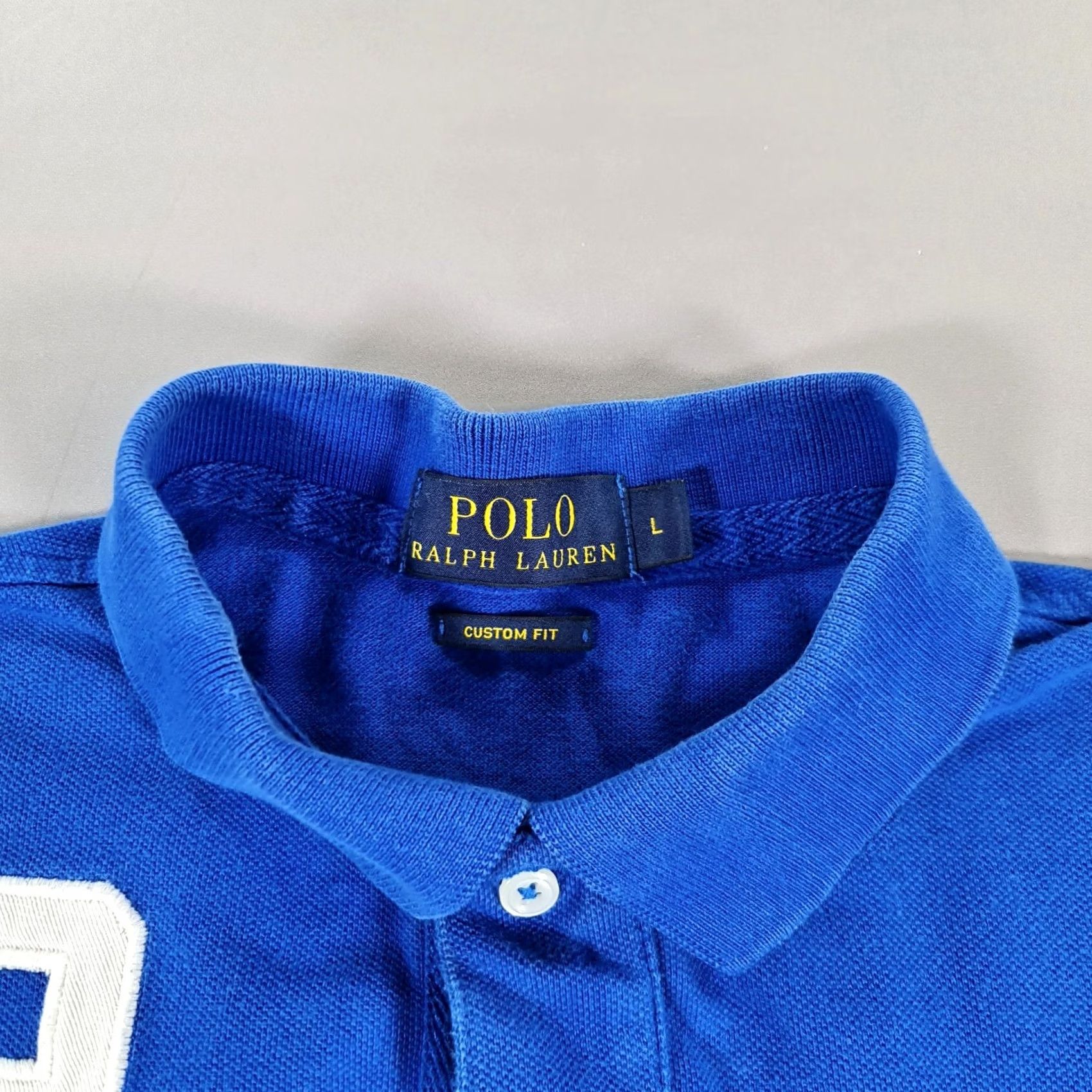 Polo Ralph Lauren Polo Ralph Lauren Shirt Mens L Blue Double Big Pony LXVII Preppy Size US L / EU 52-54 / 3 - 3 Thumbnail