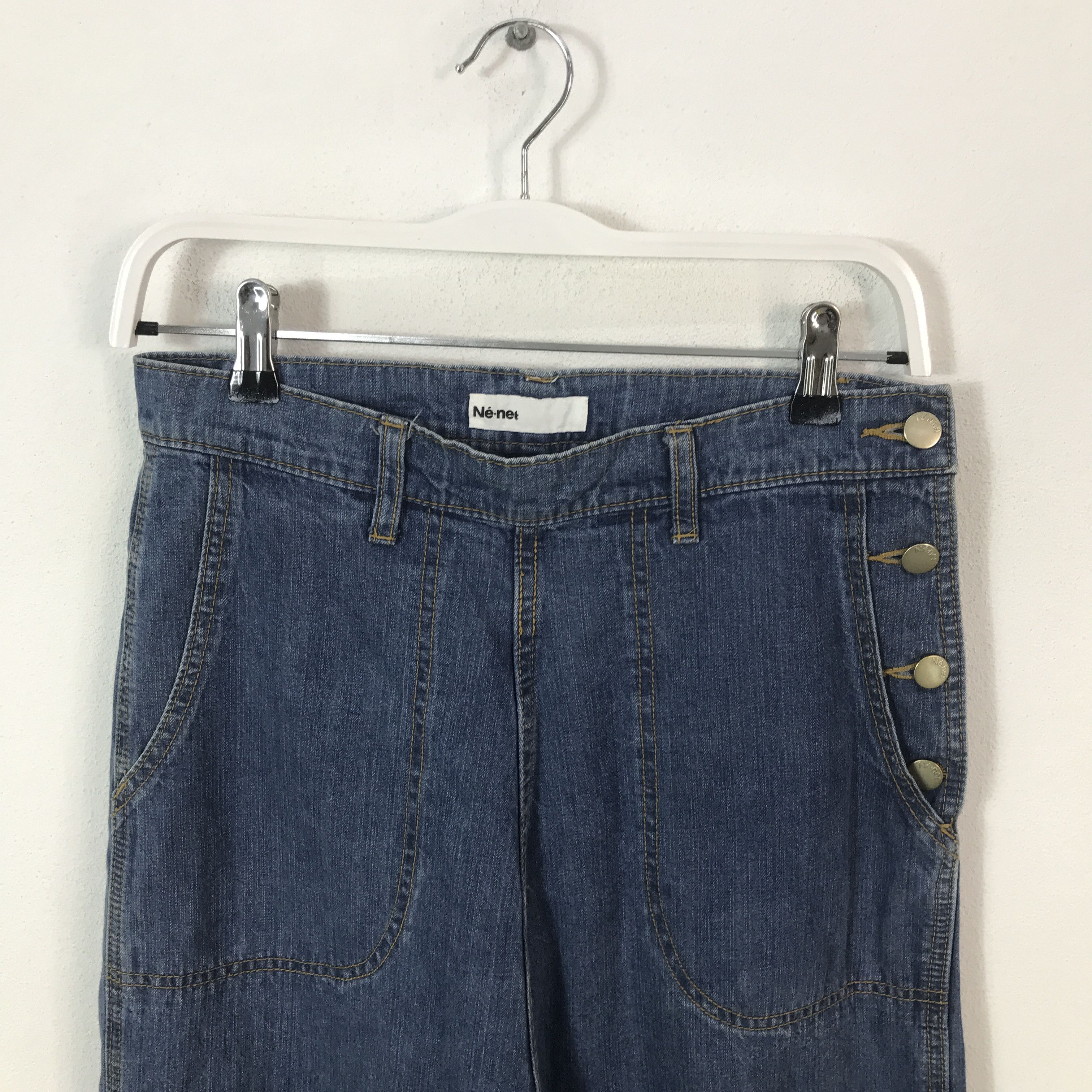Ne-Net Ne-Net baggy By Issey Miyake Denim jeans Size US 29 - 3 Thumbnail
