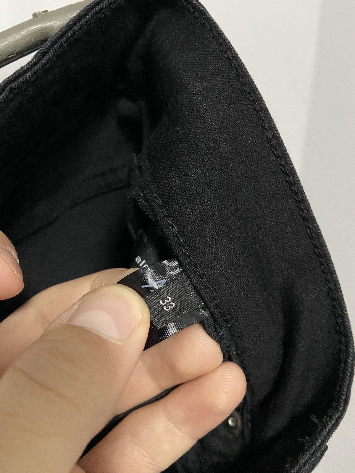 Alexander Wang × Vintage Alexander Wang jeans Pants Vintage Logo Y2K Selvedge Size US 33 - 8 Thumbnail